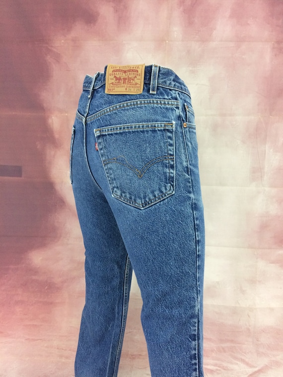 Talla 32 Vintage Levis 517 Botas de Mujer Corte Jeans Cintura - Etsy España