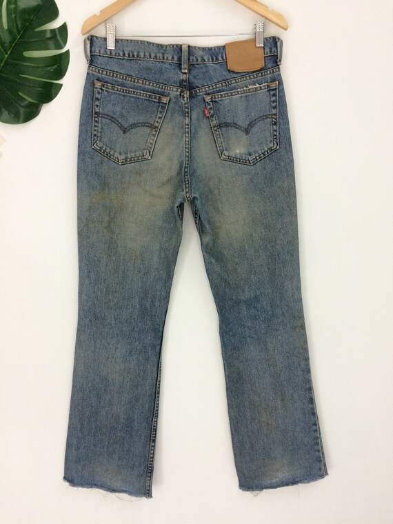 Size 31 Levi's 517 jeans, vintage 90's American d… - image 6