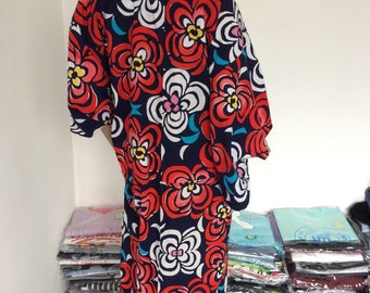 vintage 古着 花柄 ジャガード 羽織り kimono 着物カーディガン ヴィンテージ 日本の着物 花柄 日本の綿 太物 手縫い 着物 布