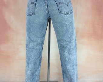 Size 28 Vintage Levi's 603 - Acid Wash - 90s Distressed
