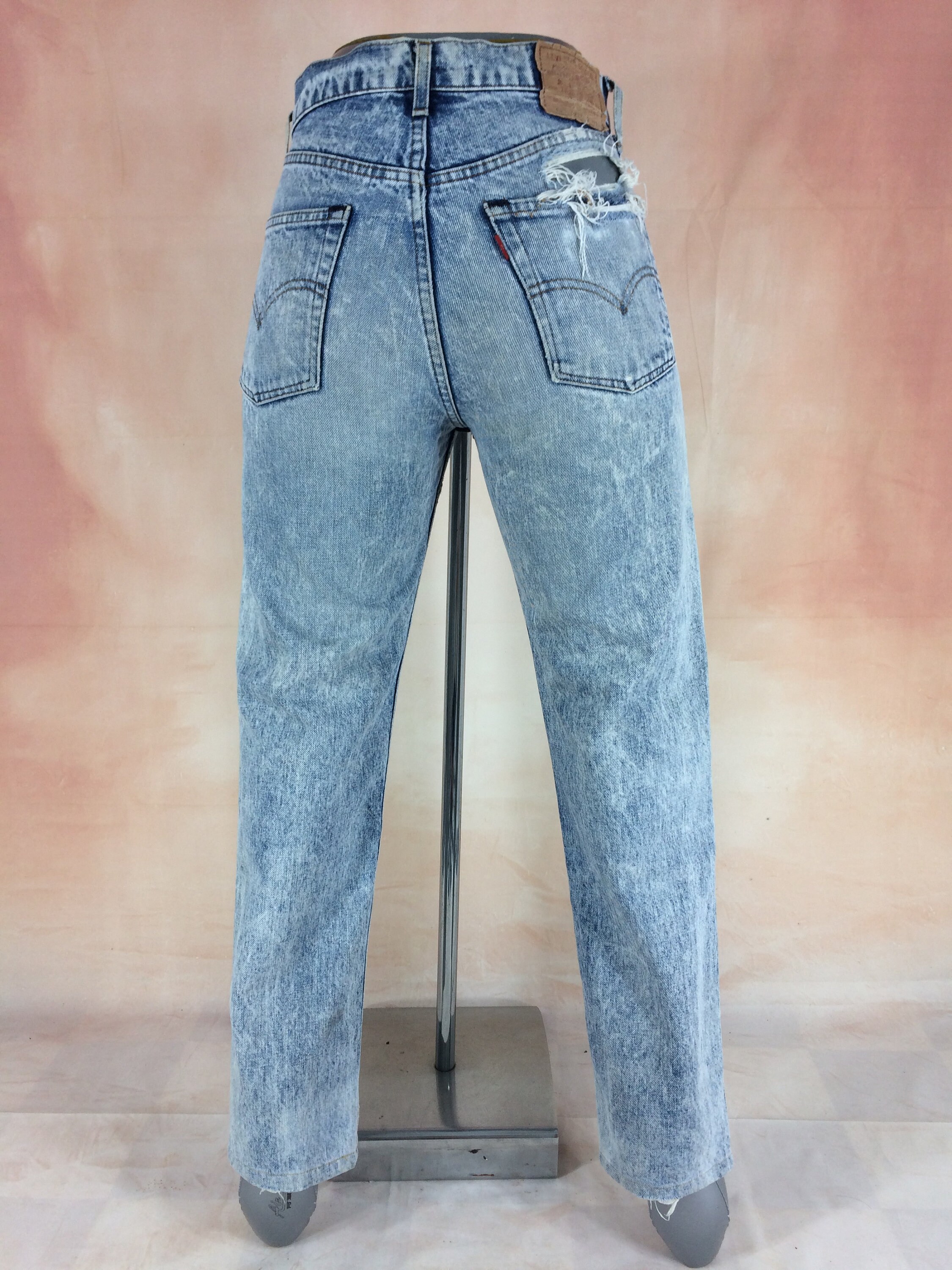Size 28 Vintage Levis 603 Women's Ripped Butt Jeans High | Etsy Australia