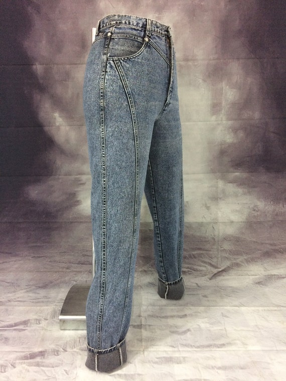 Sz 29 Vintage Wrangler Bareback Jeans Ultra High … - image 6