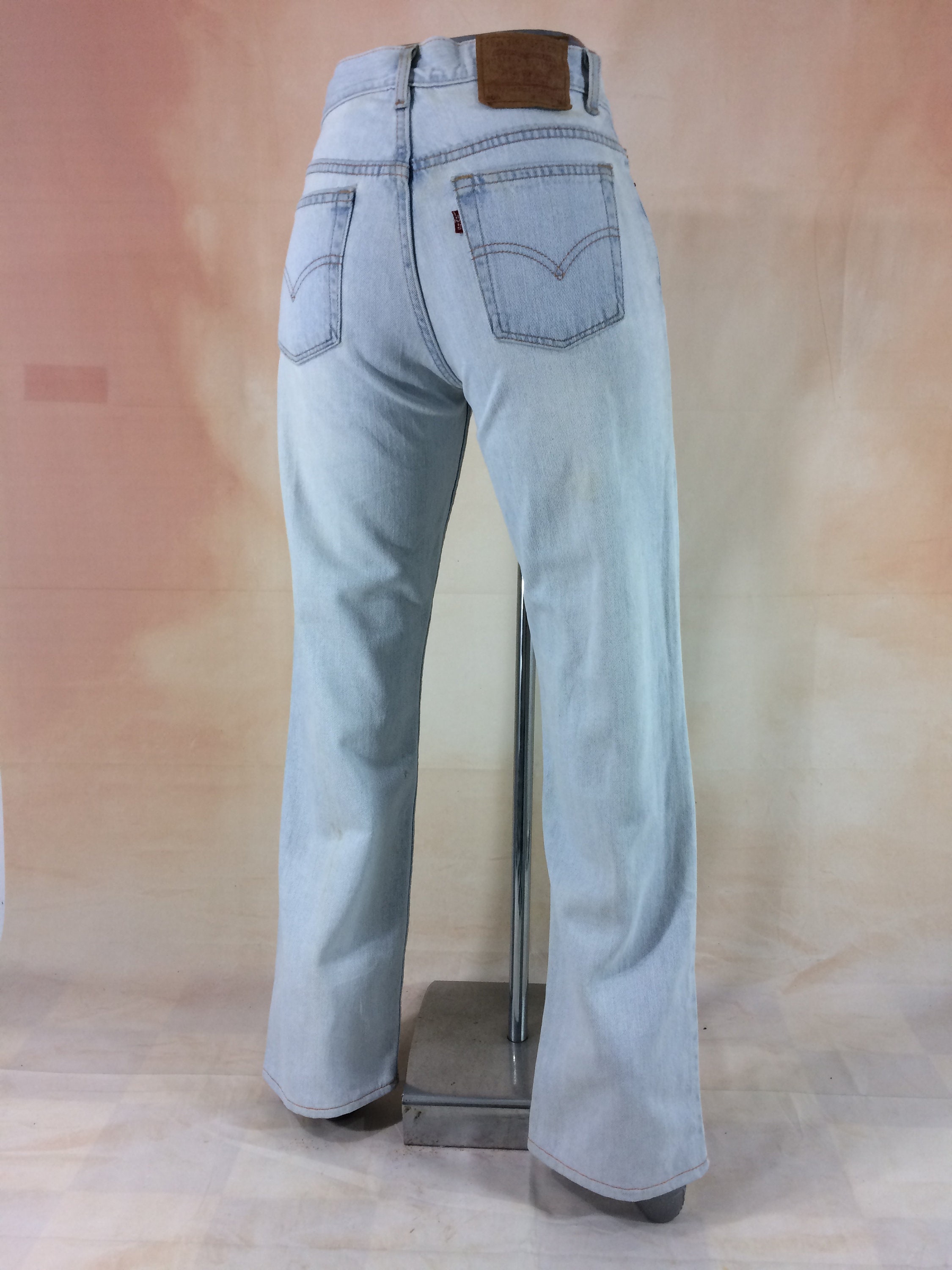 Size 29 Levi's 505 Vintage W29 L31 Faded Light Blue Jeans Y2ks - Etsy