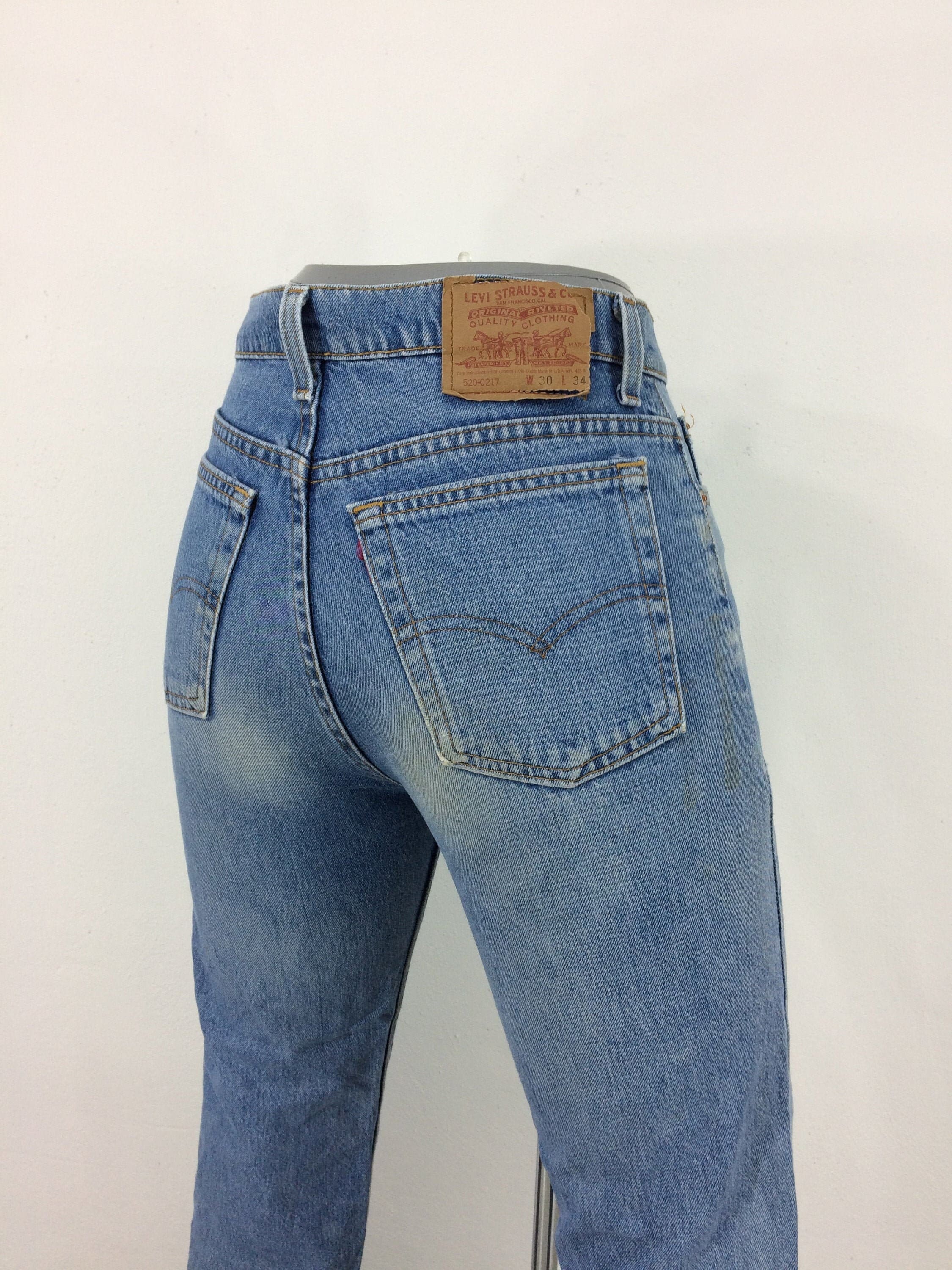 Introducir 78+ imagen levis 520 women’s jeans