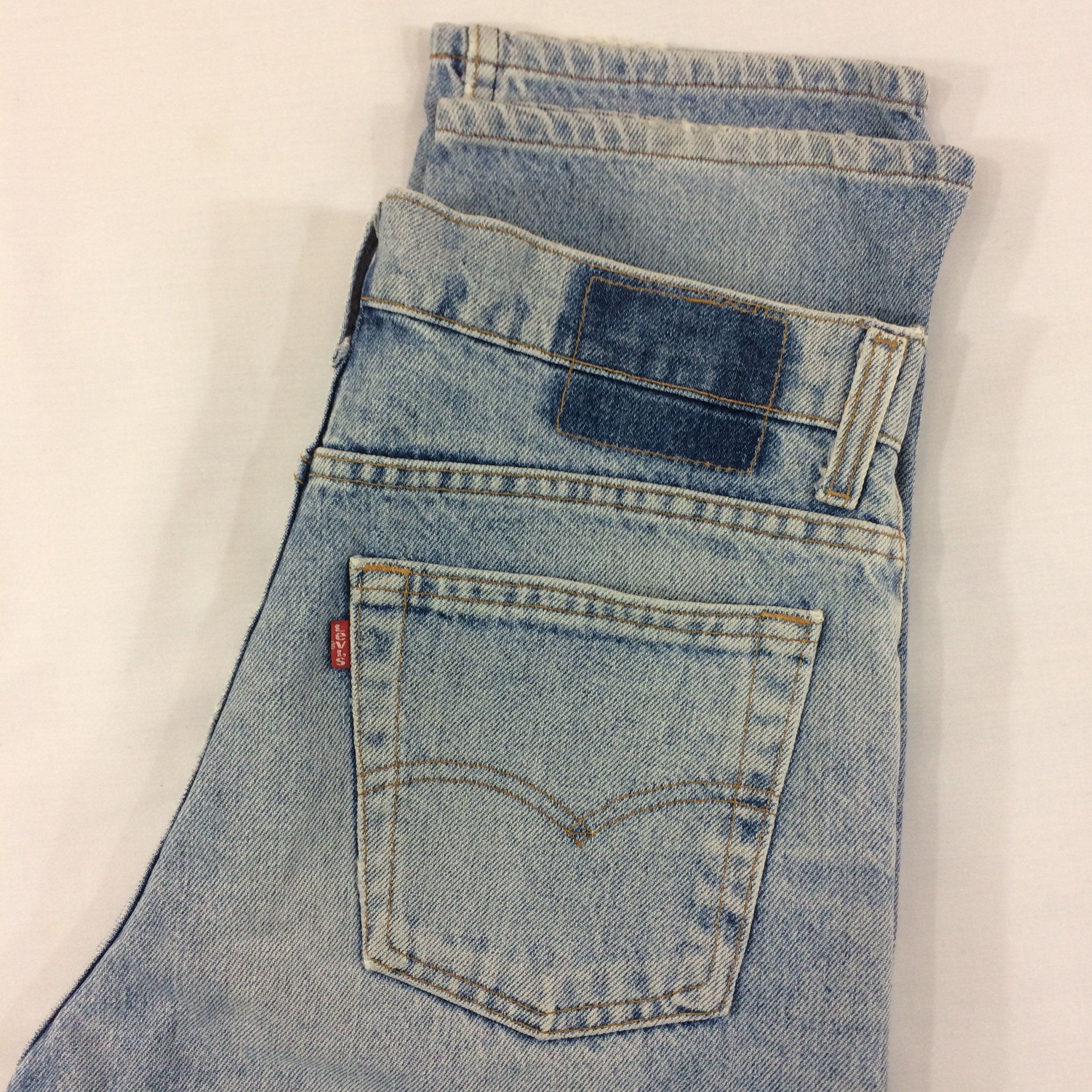 Sz 30 Vintage Levis 505 Womens Distressed Jeans Light Wash | Etsy