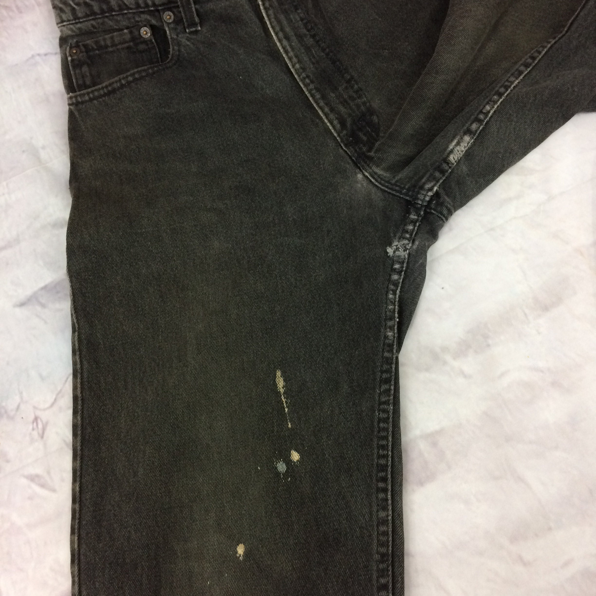 Sz 32 Vintage Levis 550 Distressed Faded Women's Jeans | Etsy