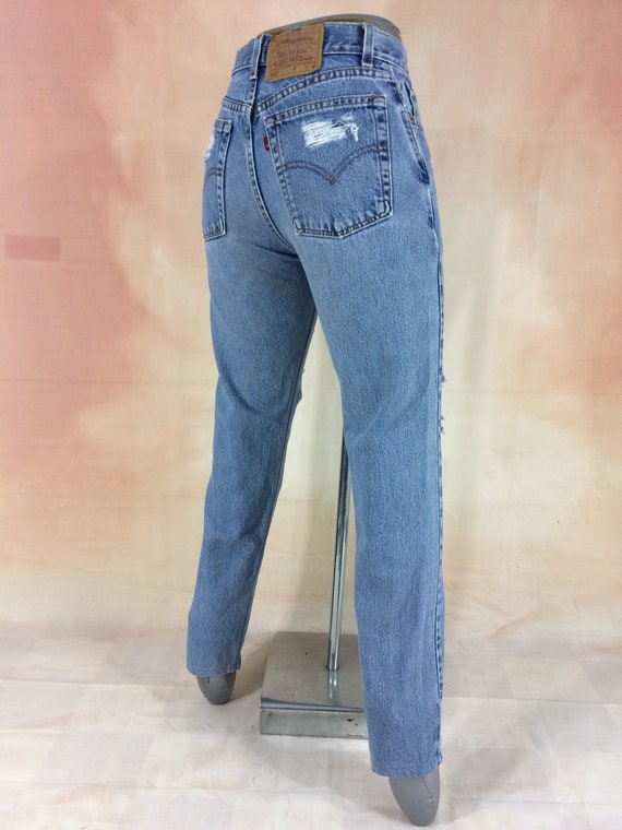 Size 26 Vintage Levis 560 Altered Reworked Light Wash Size 26 Vintage Levis 560 Altered Reworked Light Wash