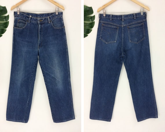 Size 31 Vintage CK Jeans Calvin Klein 80's Jeans … - image 5
