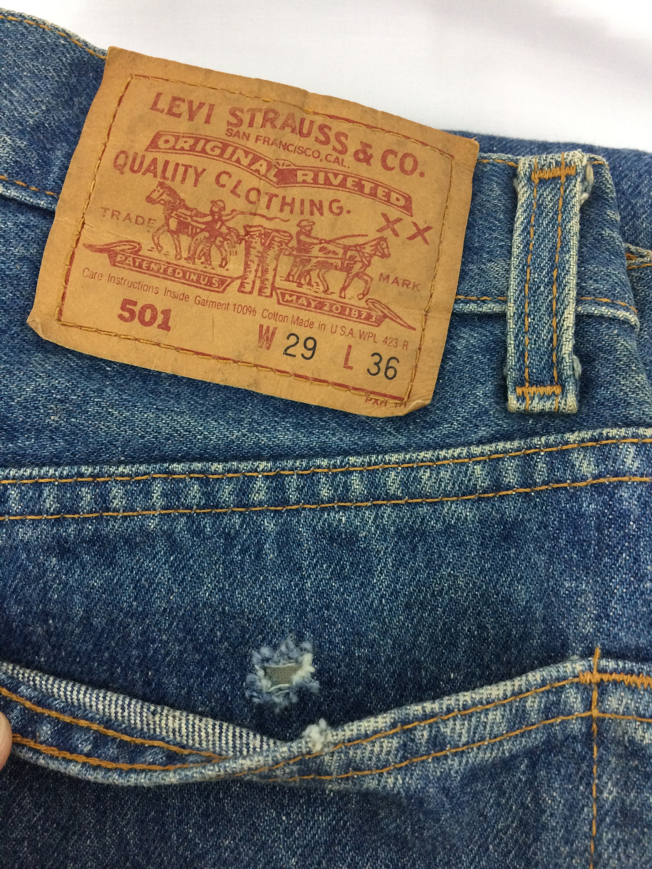 Levis 801 cheap jeans