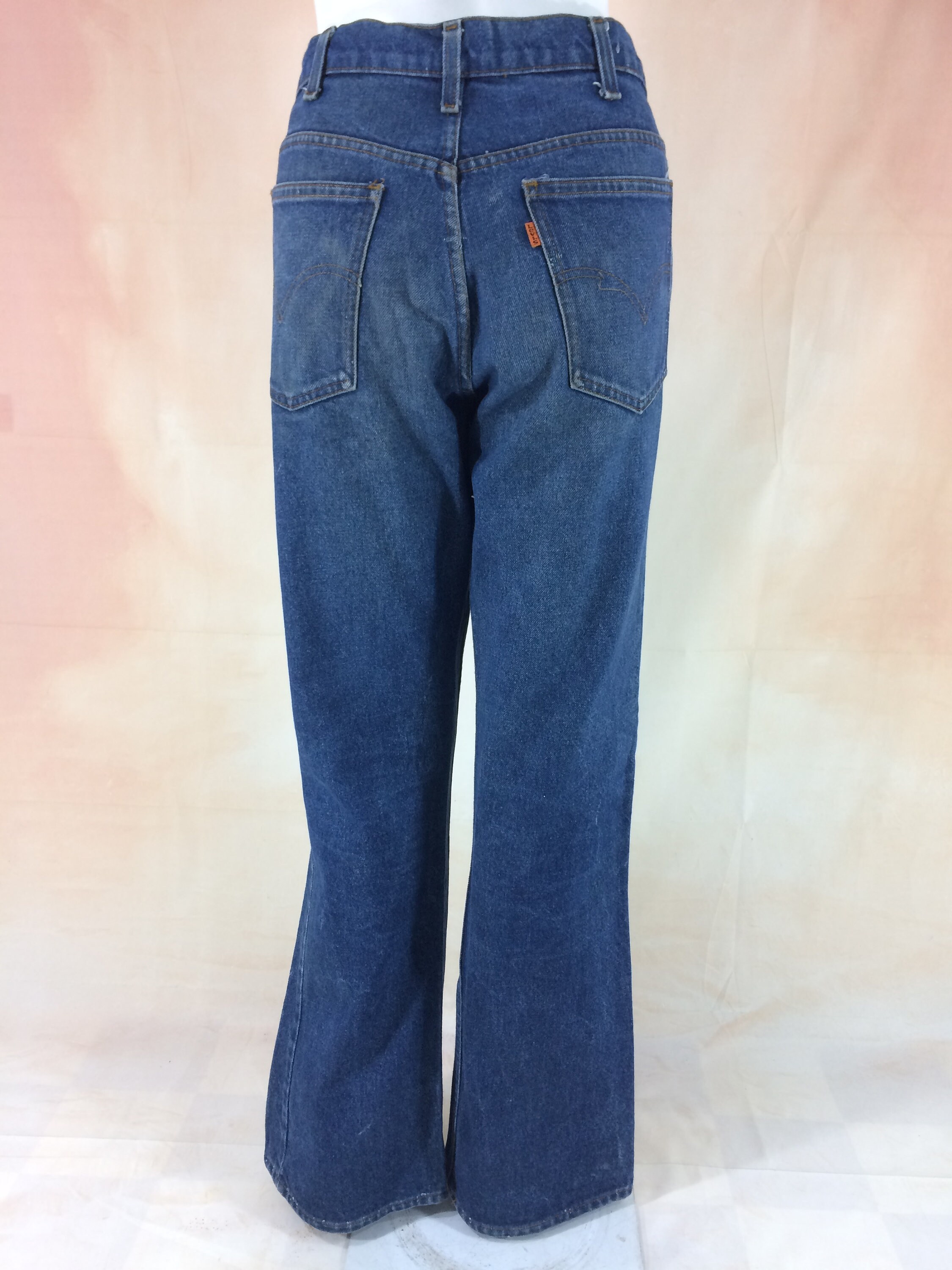 Vintage Levis 646 Jeans W33: 1980s Orange Tab, Flared Bootcut - Etsy