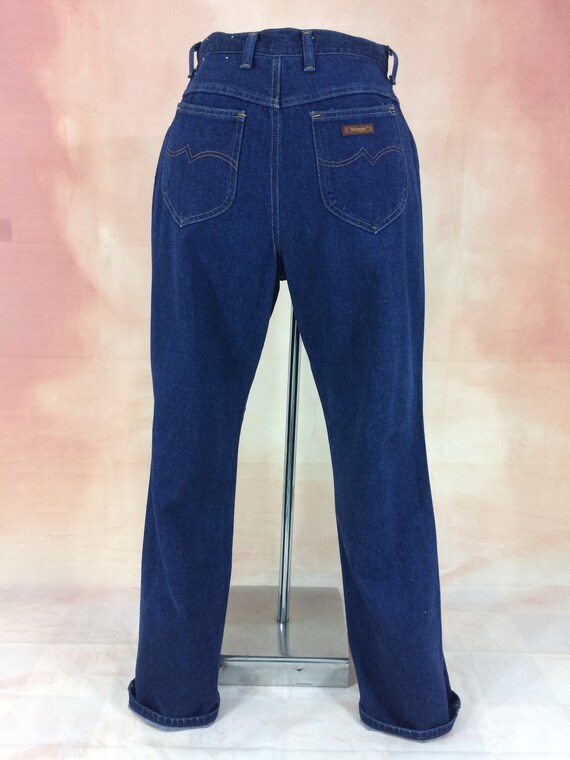 Size 29 Rare Wrangler No Fault Jean Vintage Weste… - image 3