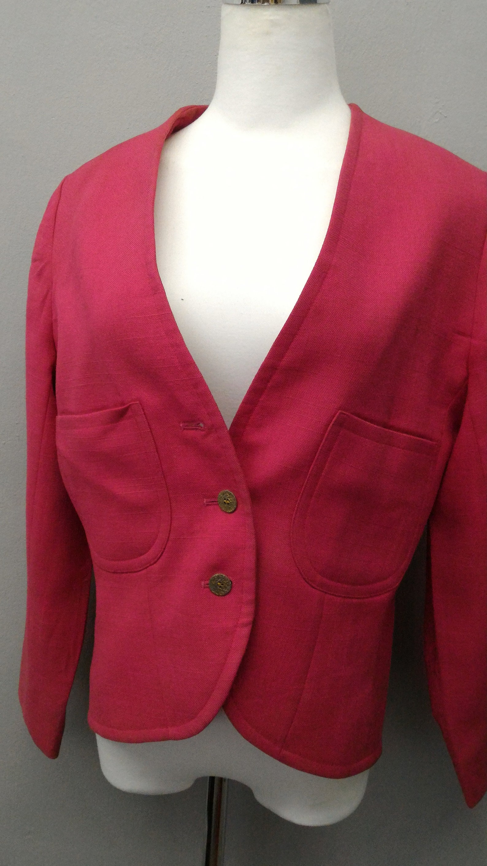 Vintage YSL Yves Saint Laurent Variation Blazer Jacket Coat | Etsy