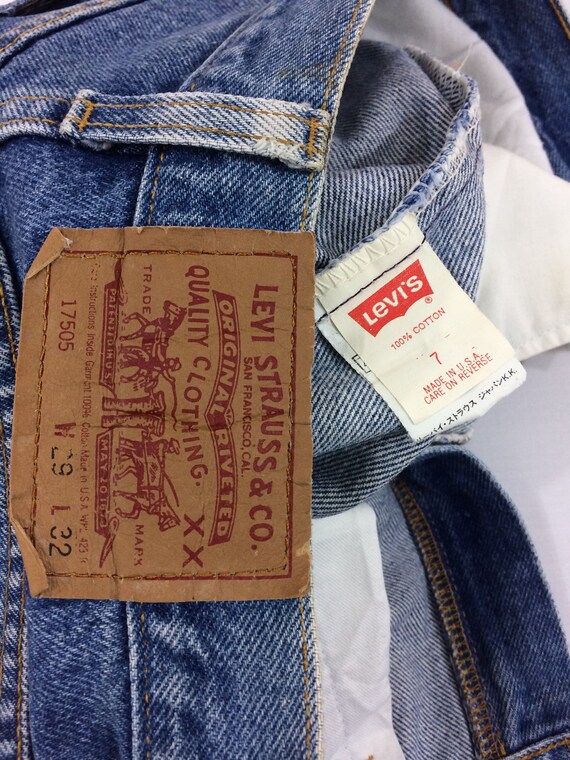 Talla 24 Levis 505 de Tiny Waist - Etsy España