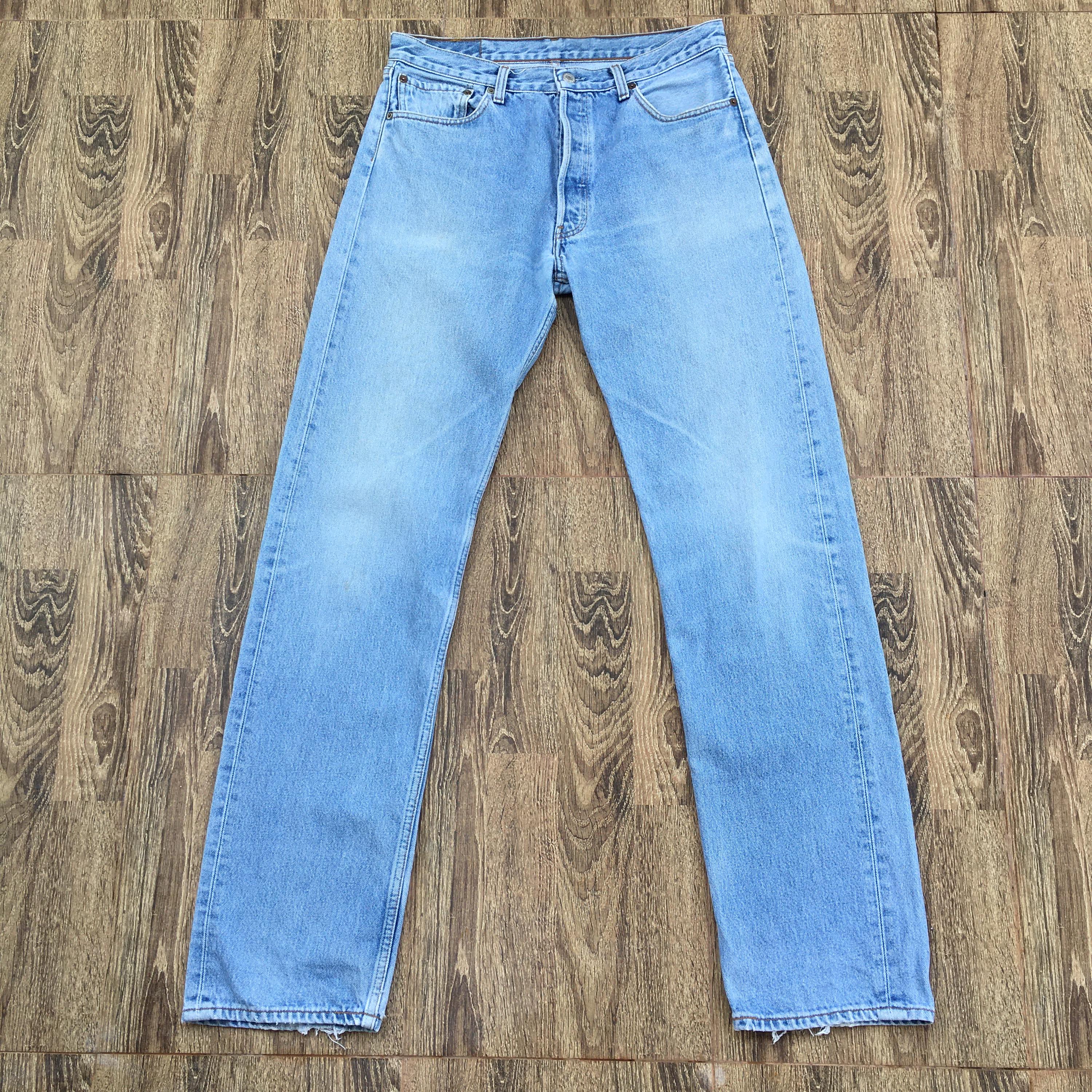 Levis Vintage Clothing 501 Jeans Size 34 W X 32 L - Etsy