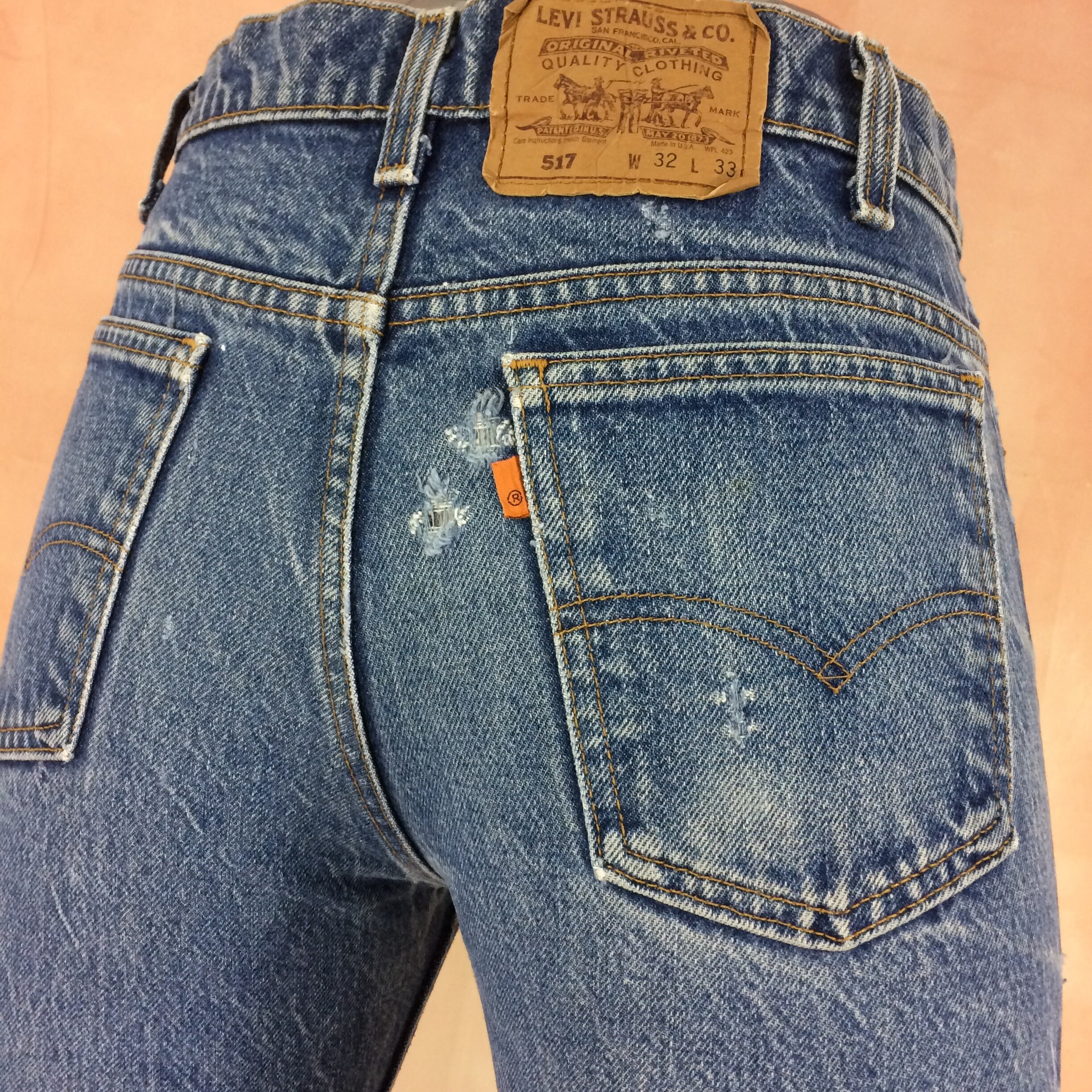 Sz 31 Vintage Levis 517 Women's Wide 