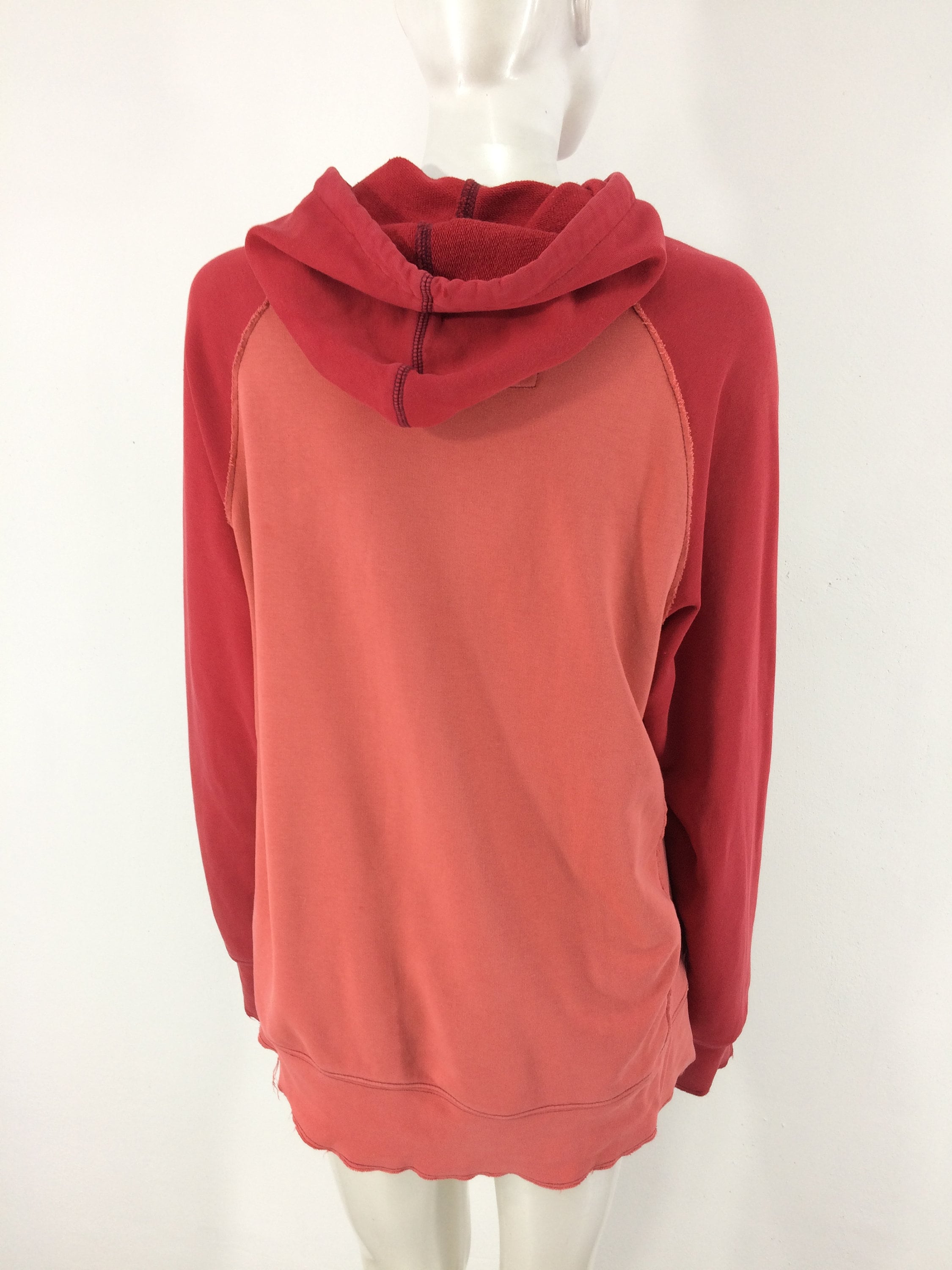broken nike swoosh hoodie