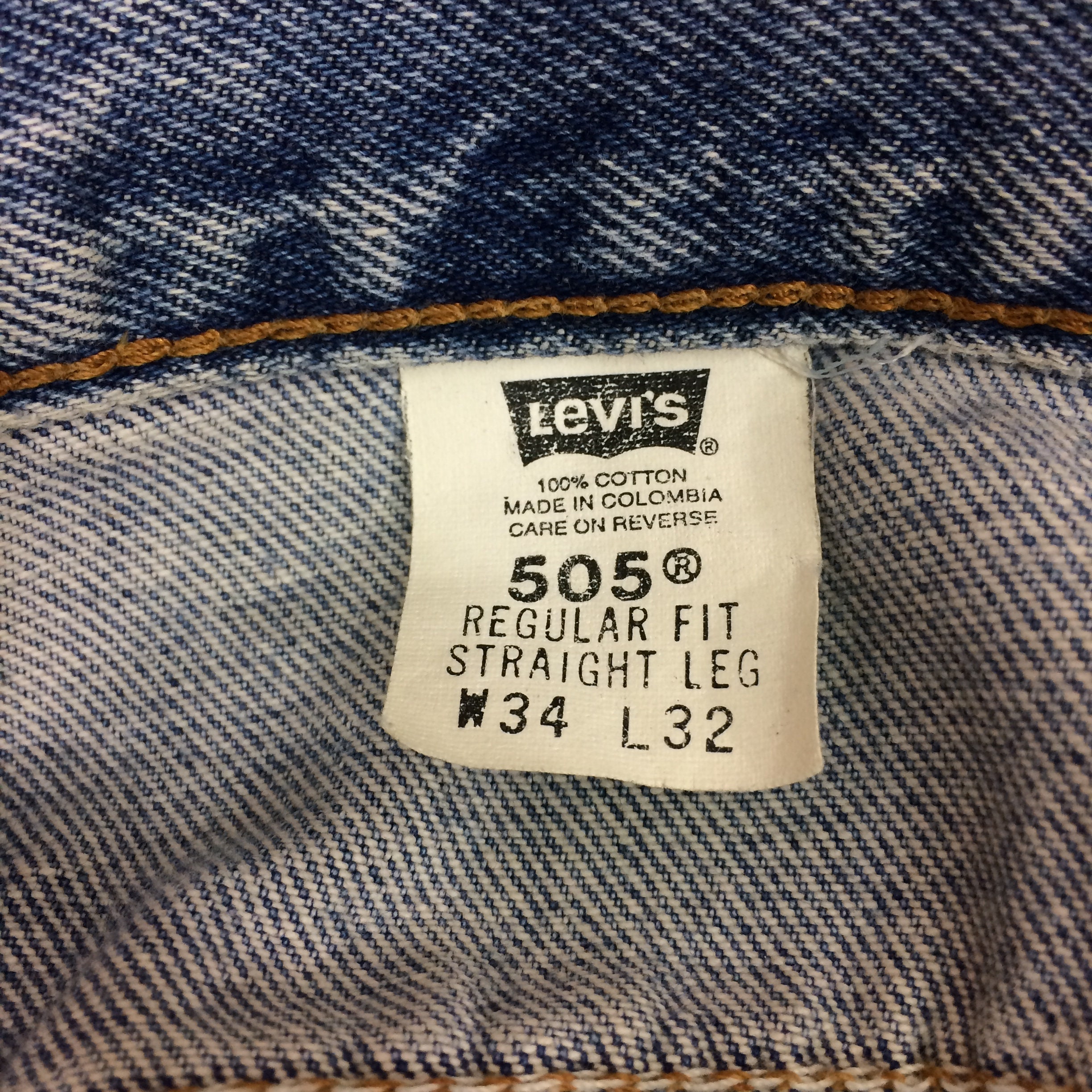 Sz 34 Vintage Levis 505 Light Wash Women's Jeans W34 L33 | Etsy