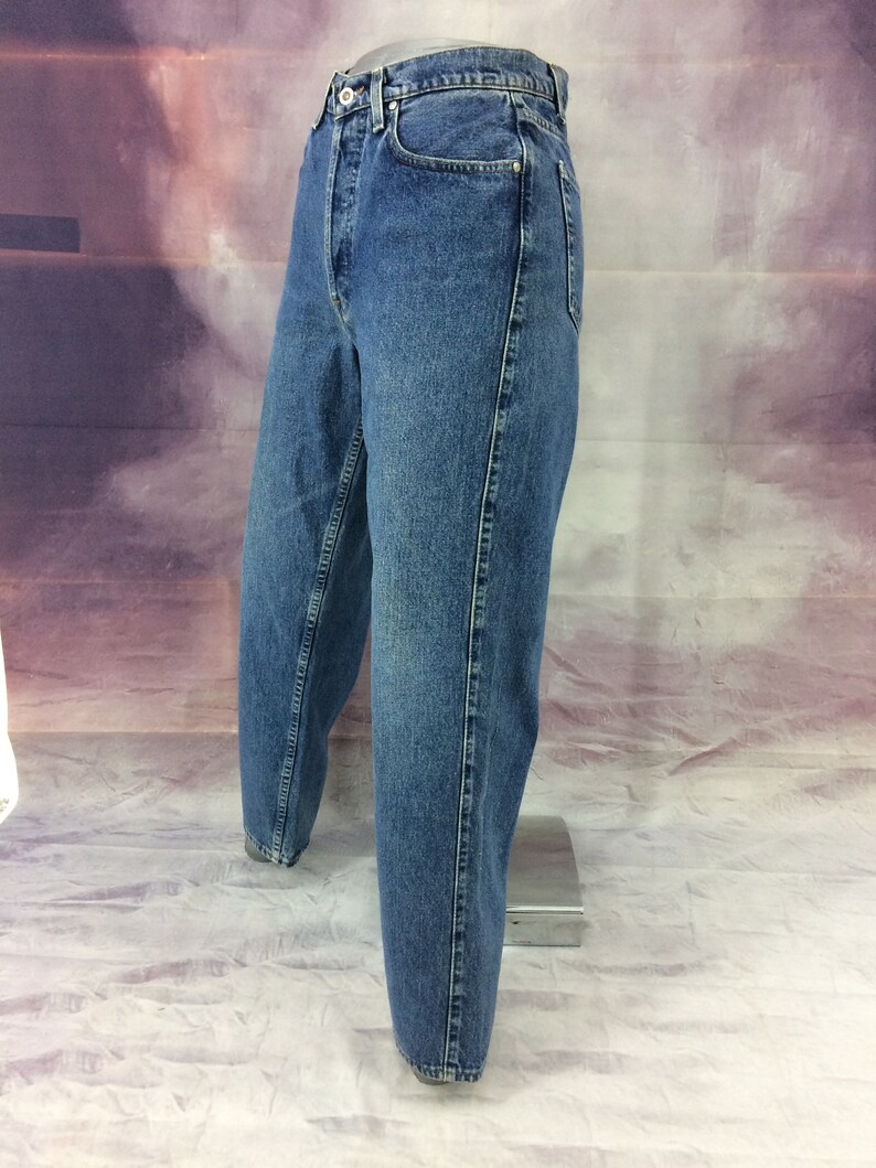 Sz 29 Vintage Levis Silvertab Women S Baggy Fit Jeans W29 Etsy