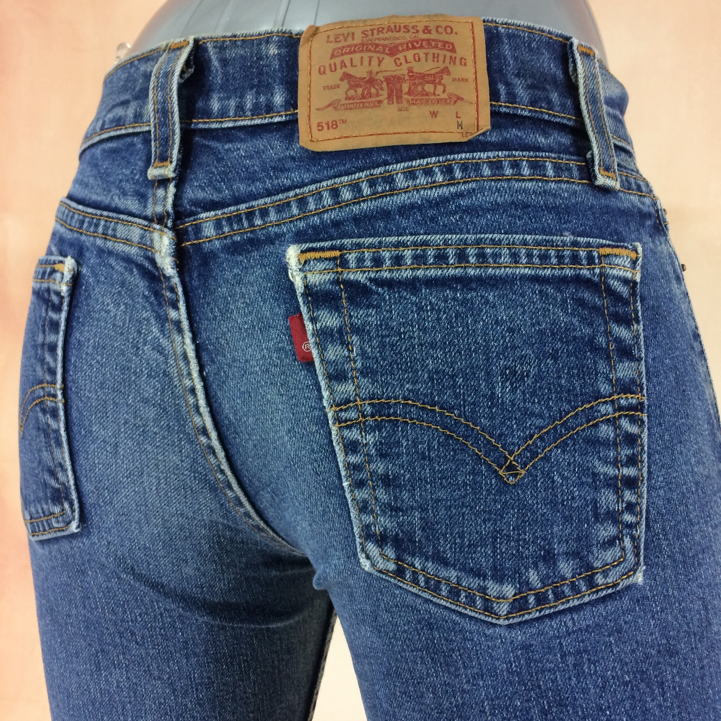 Size 28 Vintage Levis 518 Women's