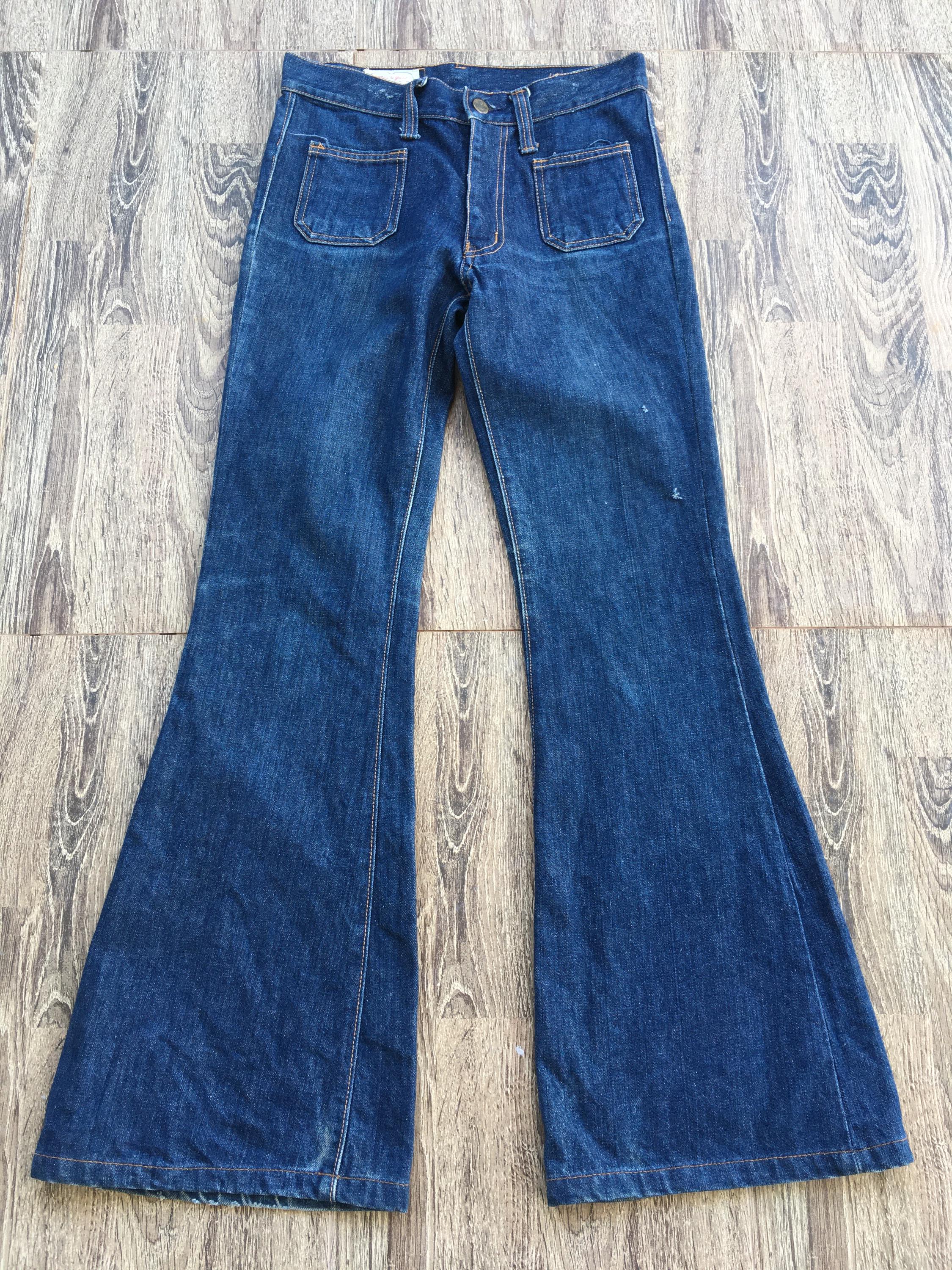 Vintage Mccampbell Western Sailor Jeans, Size 28 Bootcut 