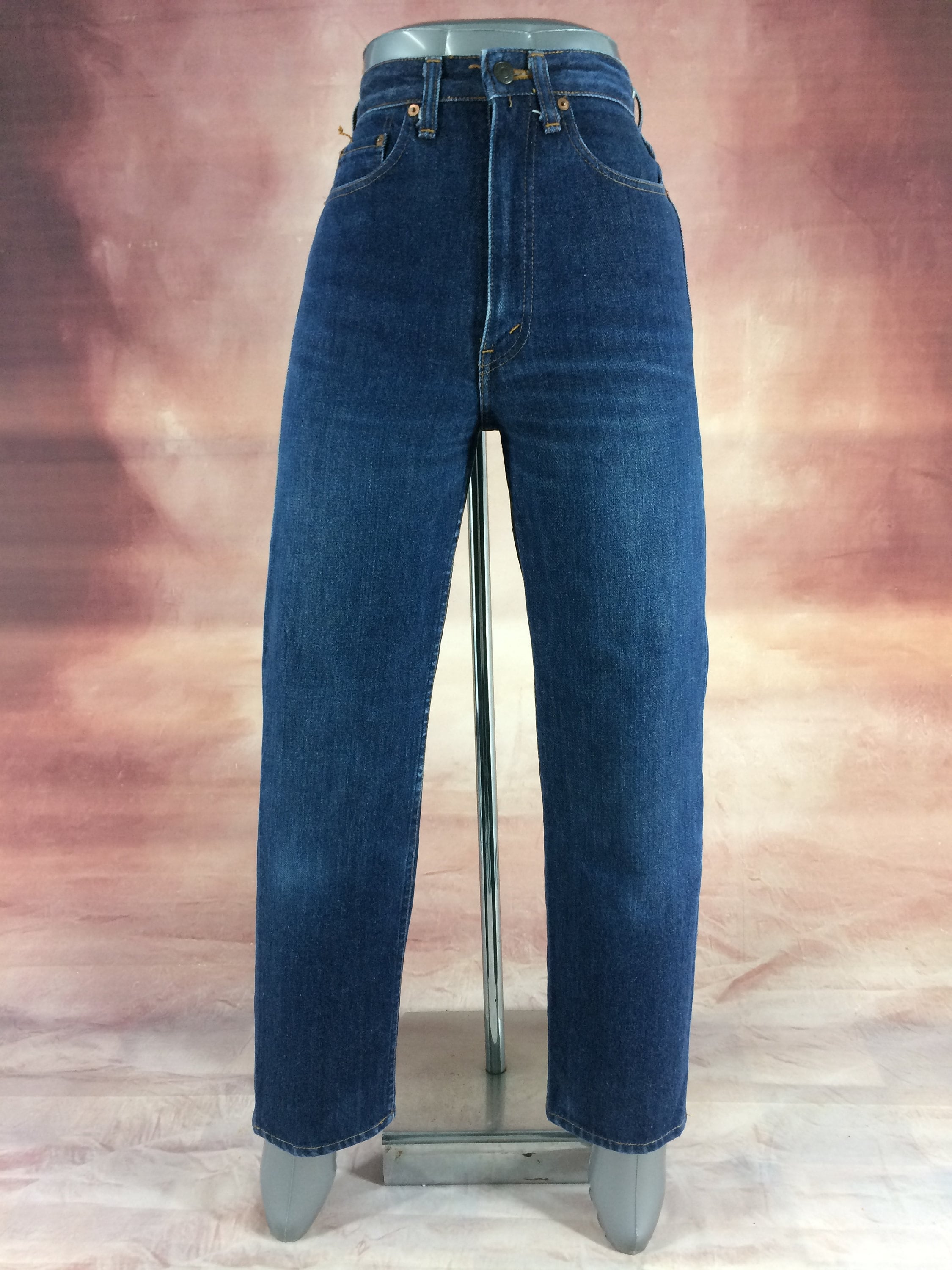 Size 24 Vintage Levi's W515 Tiny Small Waist Jeans W24 L27 High Waisted ...