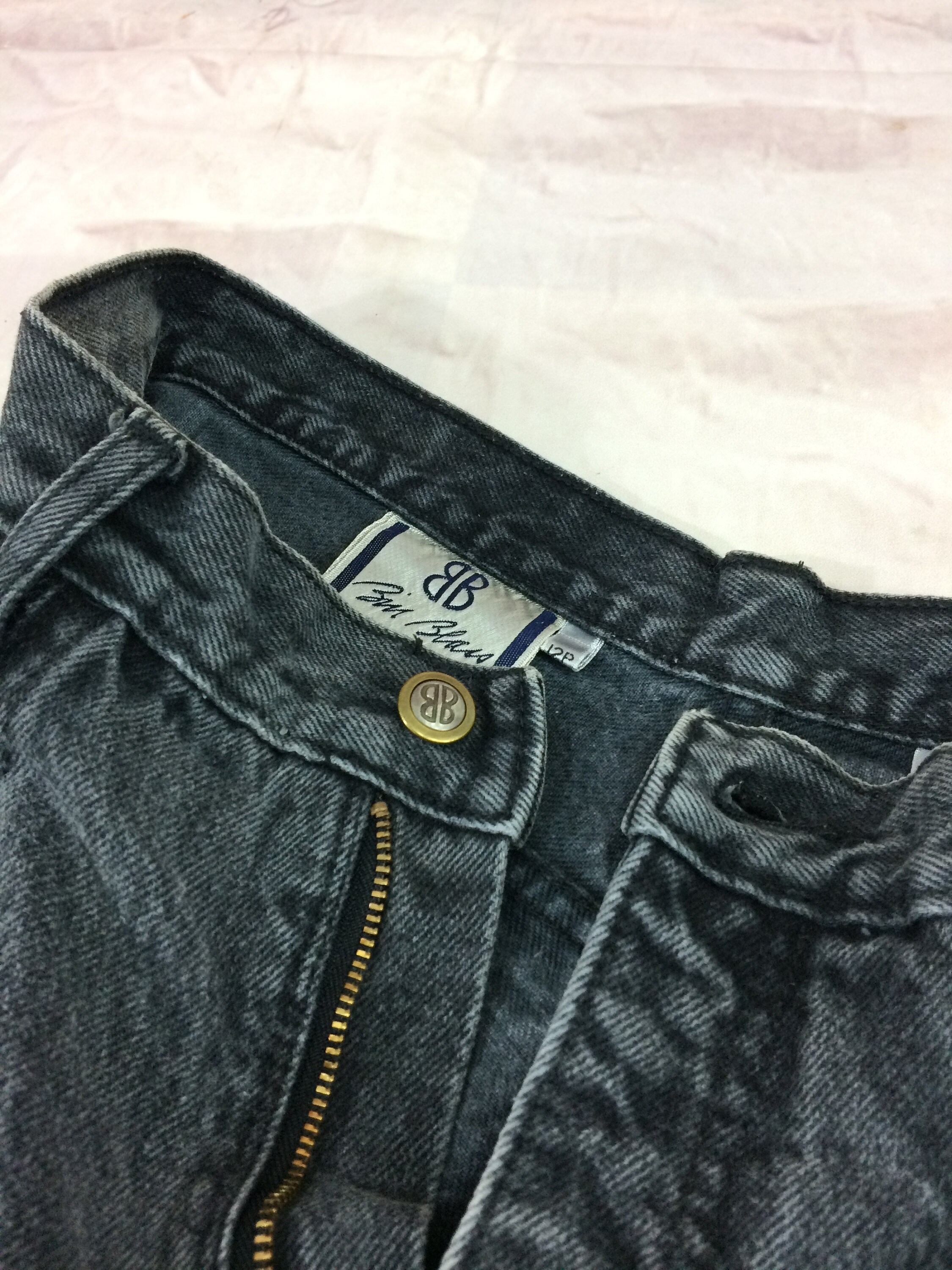Sz 29 Vintage 90s Bill Blass Ultra High 