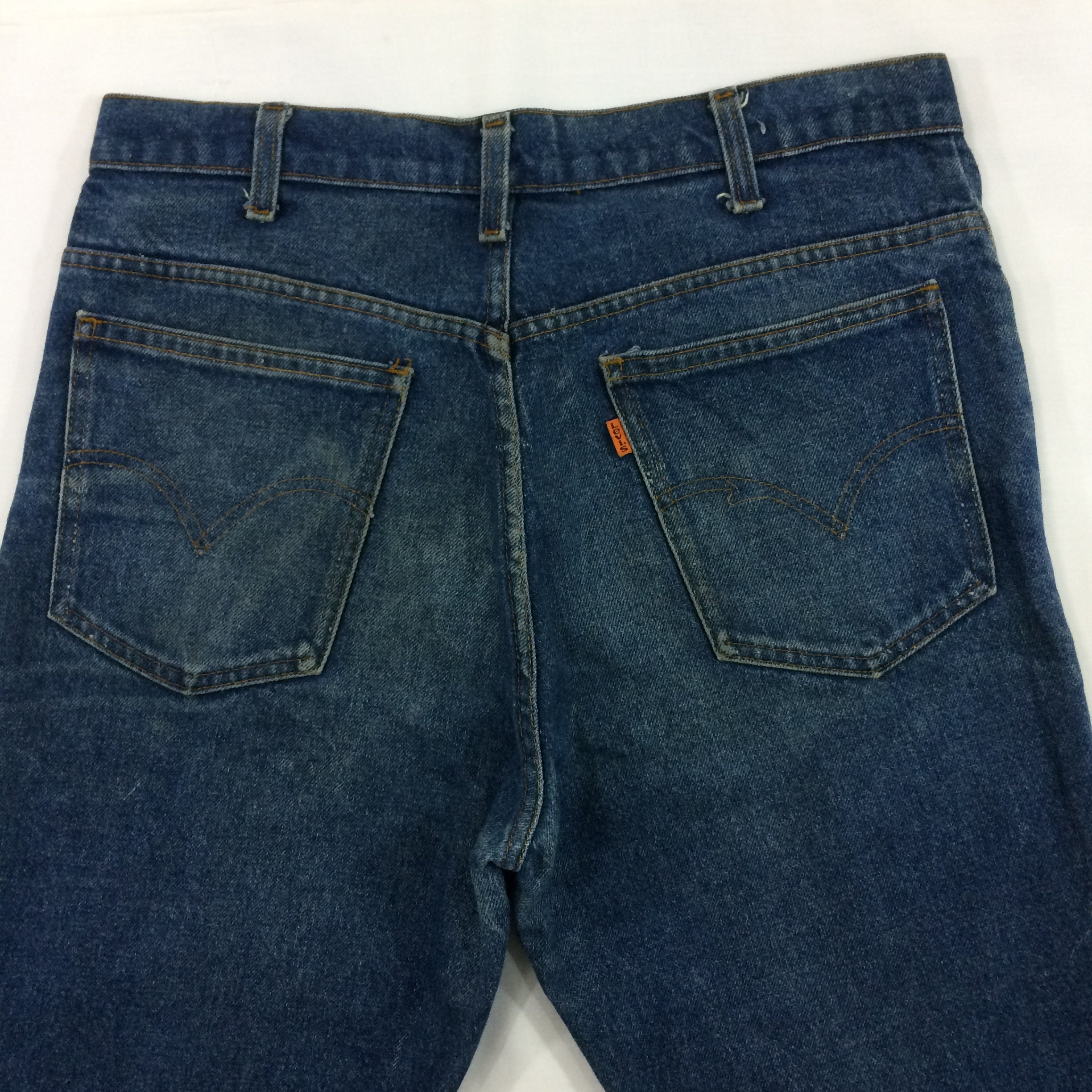 Vintage Levis 646 Jeans W33: 1980s Orange Tab, Flared Bootcut - Etsy