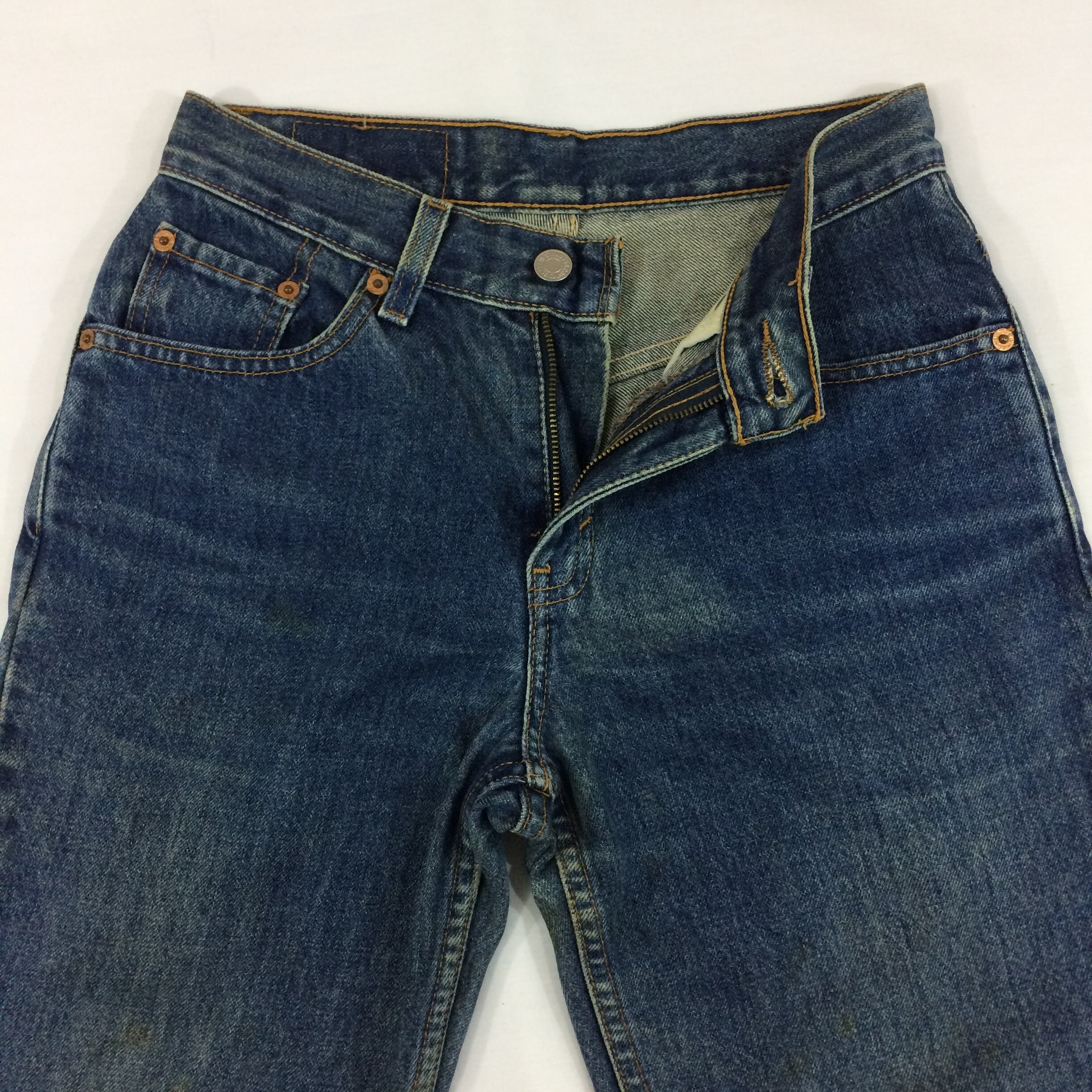 Sz 27 Vintage Levis 517 Women's Wide Leg Jeans Mid Waisted | Etsy