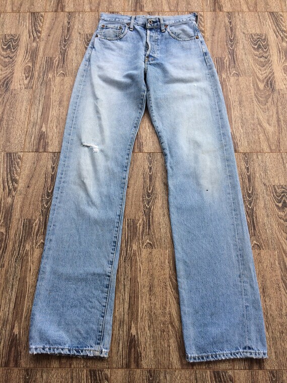 Vintage Levi's 702 Selvedge Denim Jeans: Redline Big E, Size