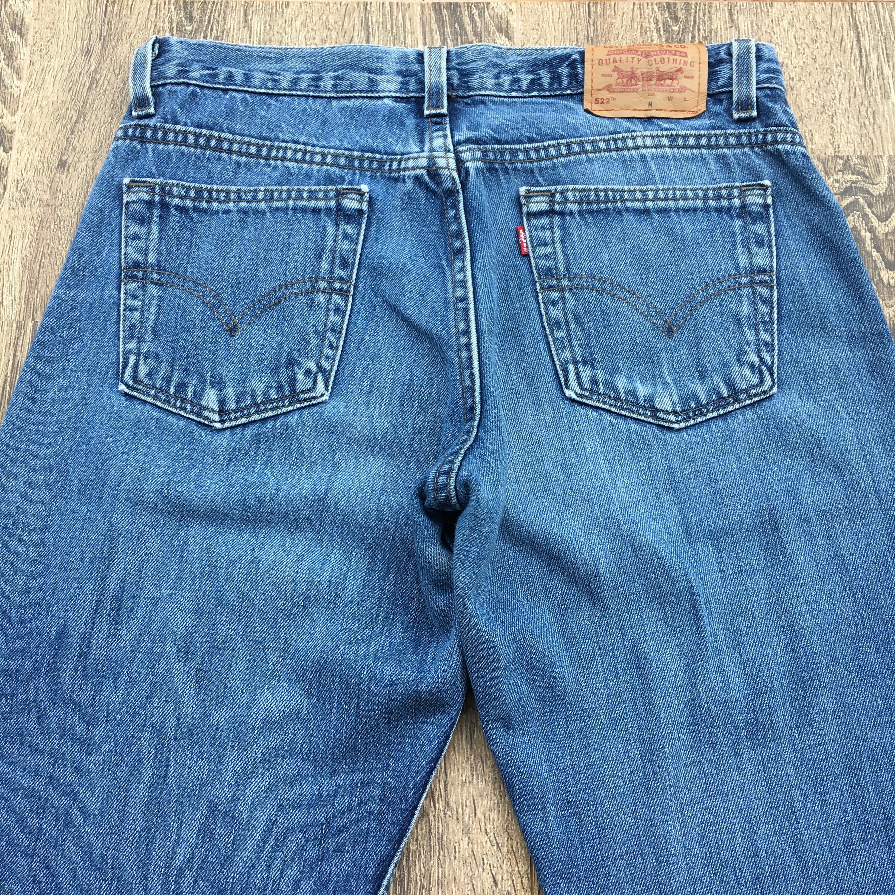 Vintage Levis 522 Jeans W29 L30, Superlow Loose Fit - Etsy