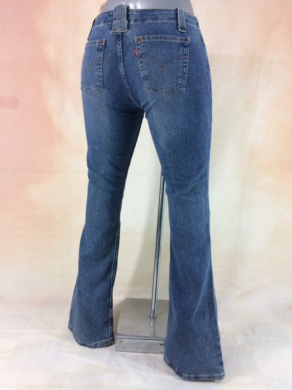 Size 28 Vintage LEVIS 520 Women's Wide Leg Jeans Stylish - Etsy