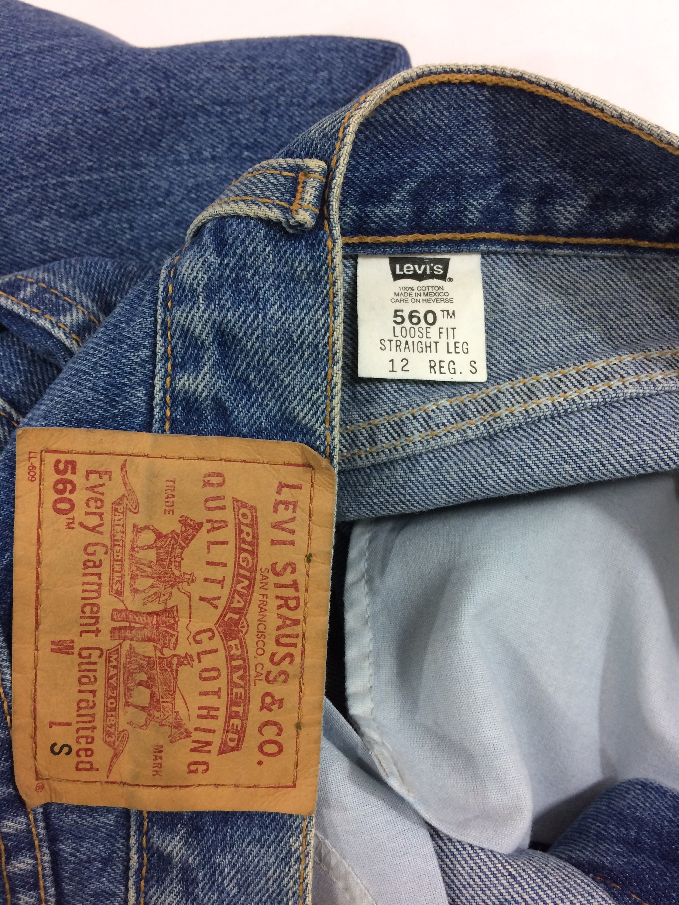 Levi's LVC 1955 501 XX Selvedge Jeans Men's 34X34 RT for