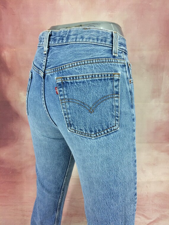 Sz 27 Vintage Levis 501 Women's Jeans High Waisted