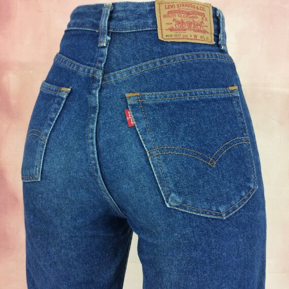 W24 L24 Vintage Levis W505 Medium Wash 