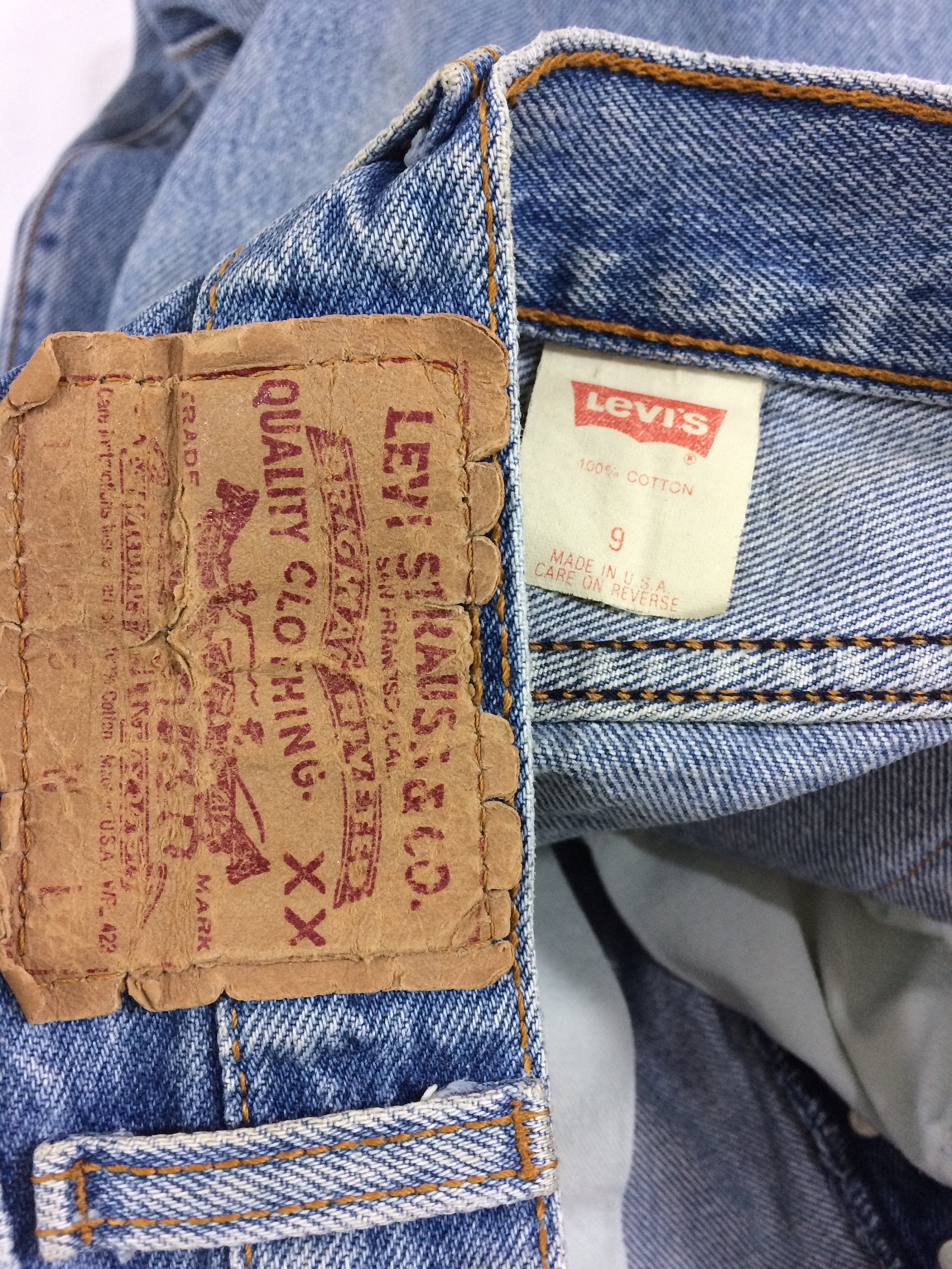 Size 26 Vintage 501 Jeans Dirty Light Wash Jeans Etsy