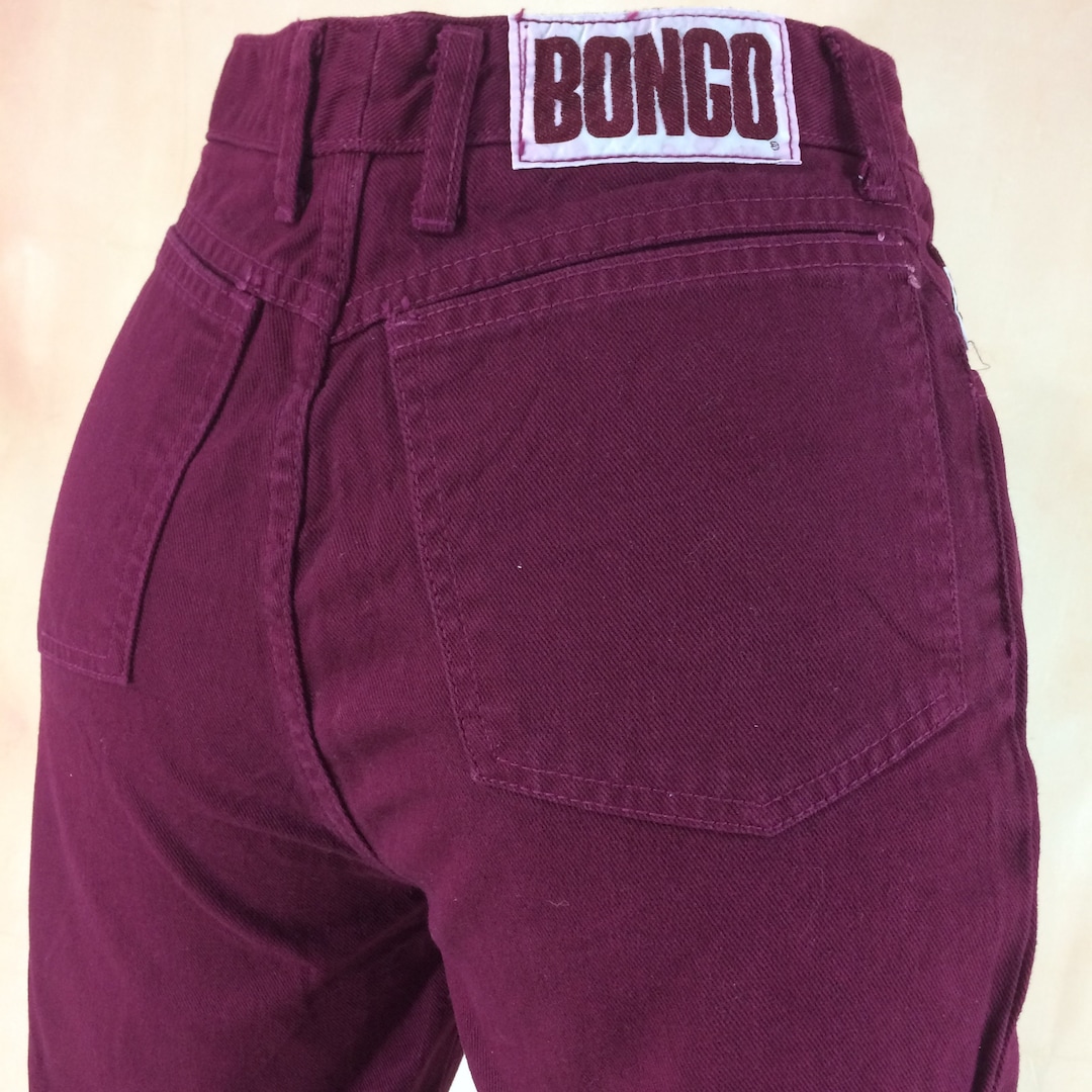 Size 27 Vintage 90's Bongo Jeans USA, High Waisted, W27 L30 Size 27 Vintage 90's Bongo Jeans USA, High Waisted, W27 L30