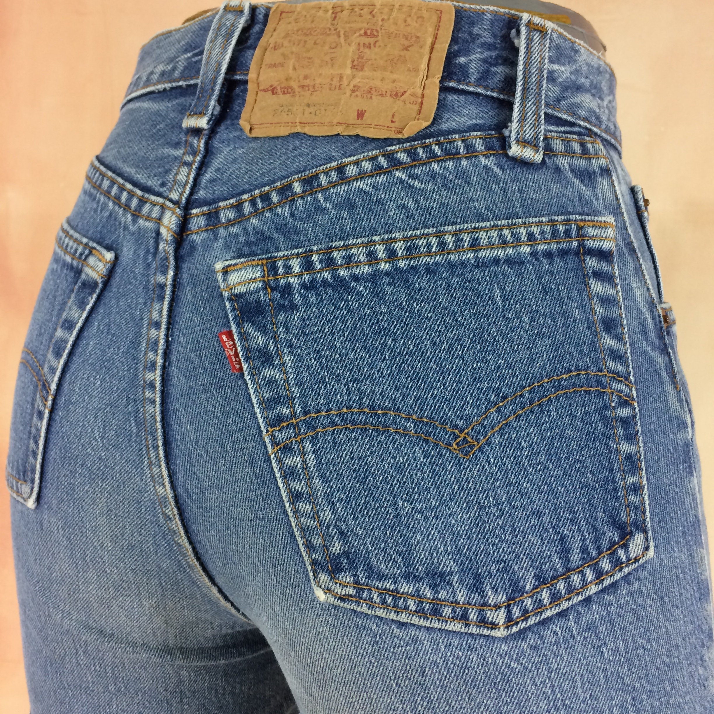 Buy Size 25 Levi's 501 Button Fly Jeans Vintage Distressed Online in India  - Etsy
