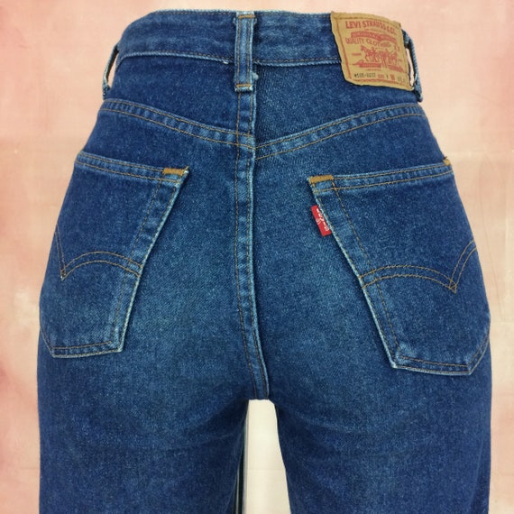 W24 L24 Vintage Levis W505 Medium Wash High Waisted Wedgie | Etsy Australia