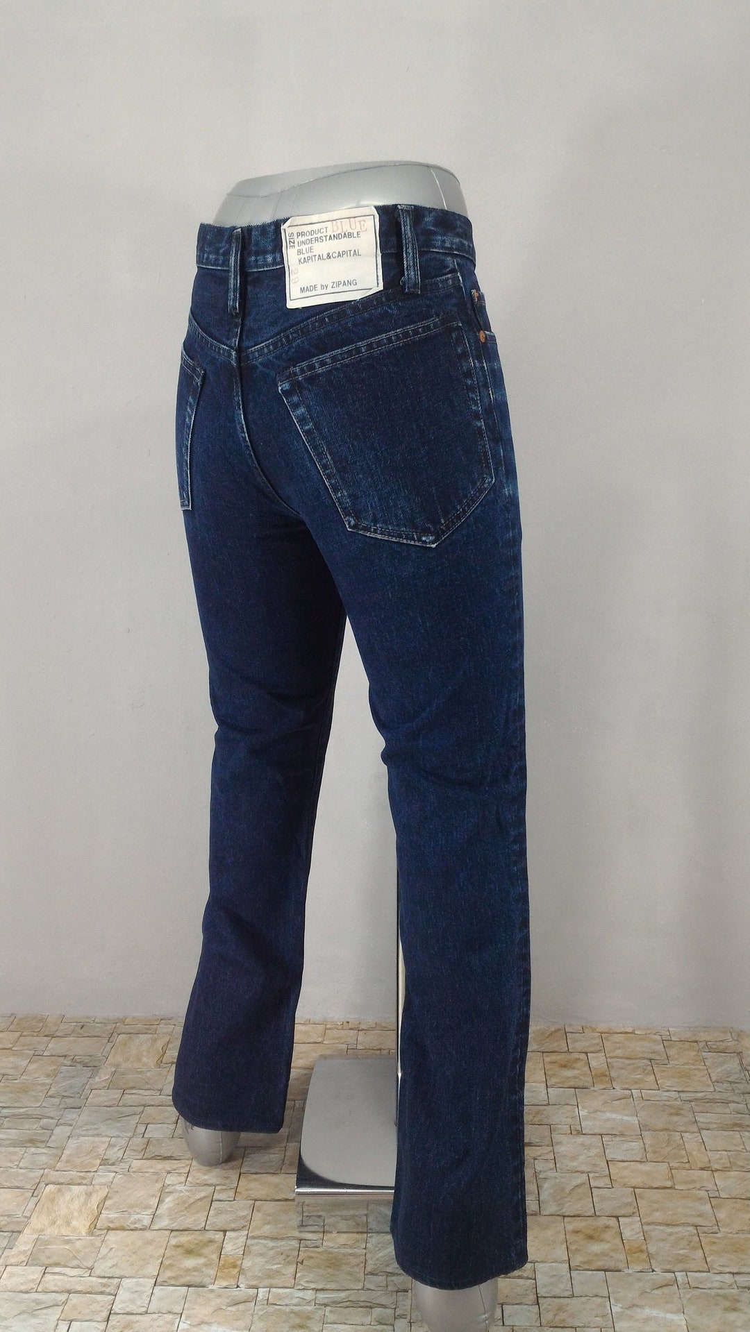 Size 28 KAPITAL Jeans Made by Zipang 28X33 High Waisted - Etsy Canada