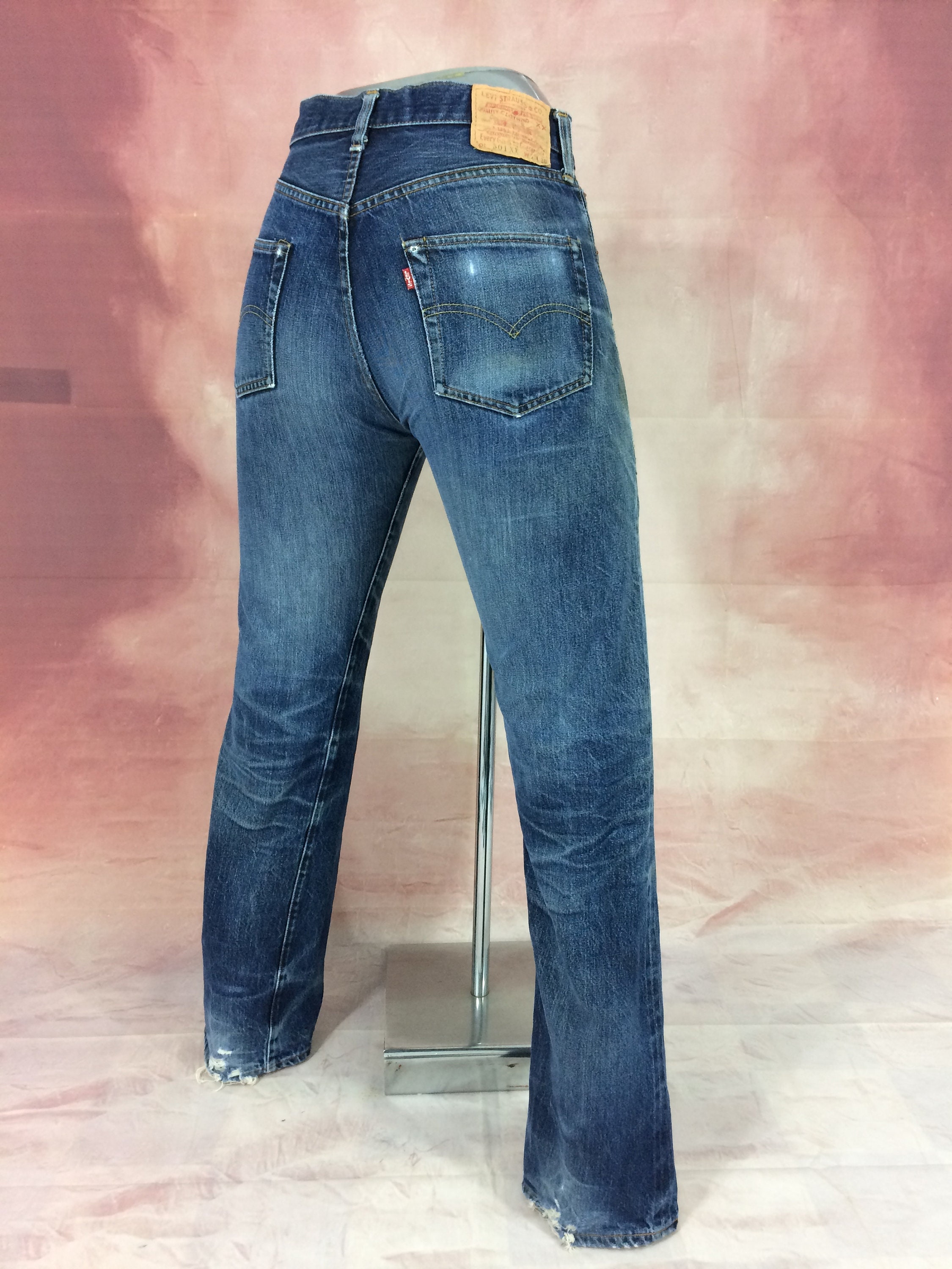 Size 29 Vintage Levi's 501xx Big E Selvedge Jeans W29 L32 Size 29 Vintage Levi's 501xx Big E Selvedge Jeans W29 L32