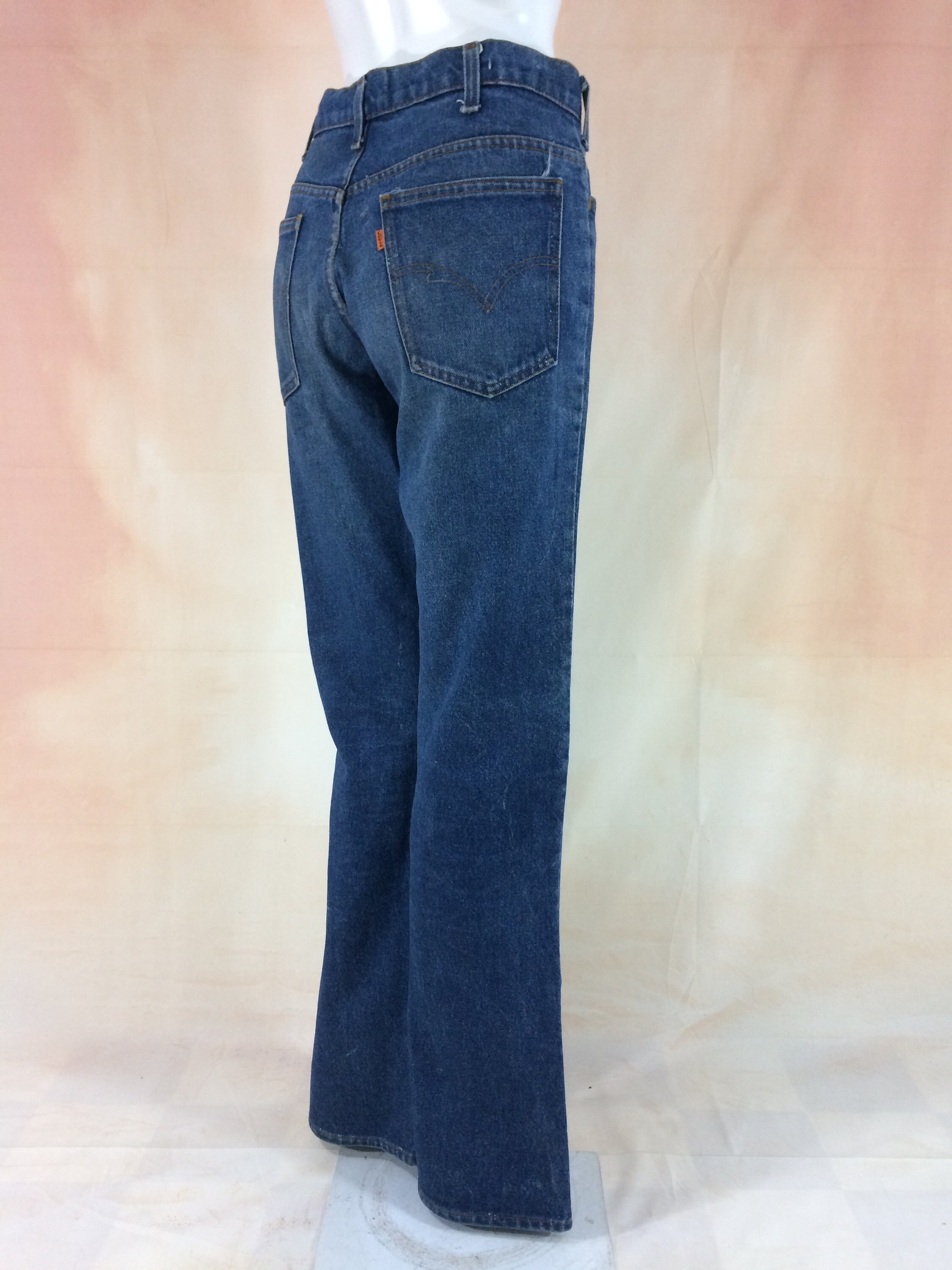 Vintage Levis 646 Jeans W33: 1980s Orange Tab, Flared Bootcut - Etsy
