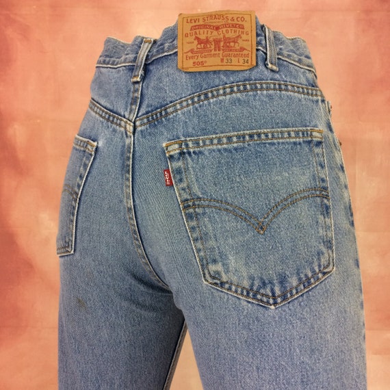 Talla 32 Levis Light Wash de Mujer W32 L34 - Etsy España