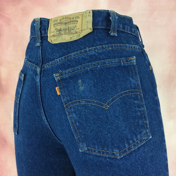 Vintage Levi's 517 Jeans, Size 33, USA Made, Orange Tab - Etsy
