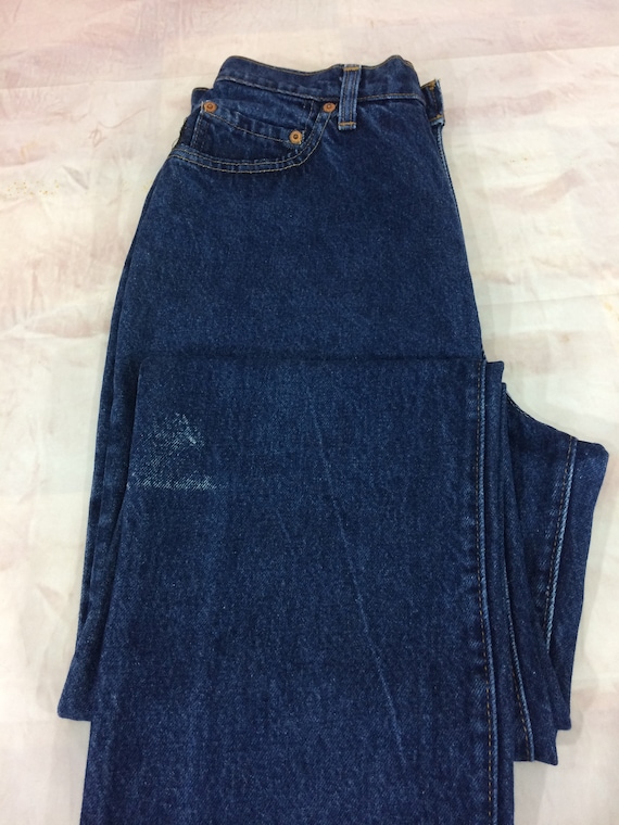 1970's Vintage Levi's 505 Medium Wash Distressed Jeans Women's