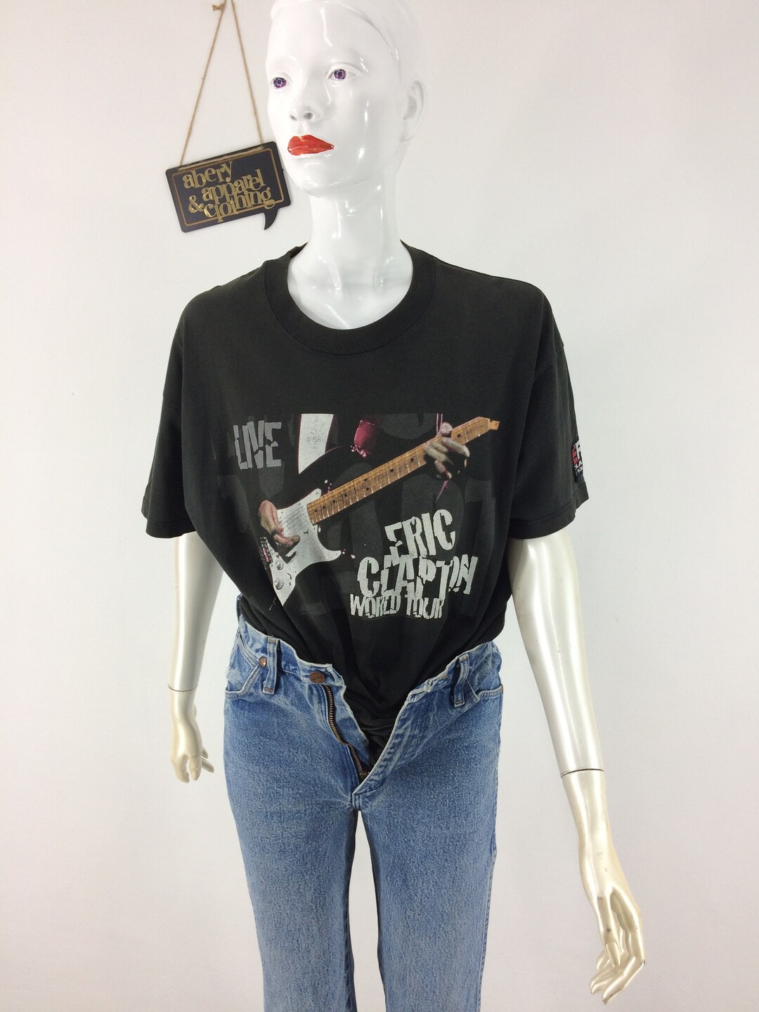 Vintage 90's Eric Clapton World Tour 1999 T Shirt English - Etsy