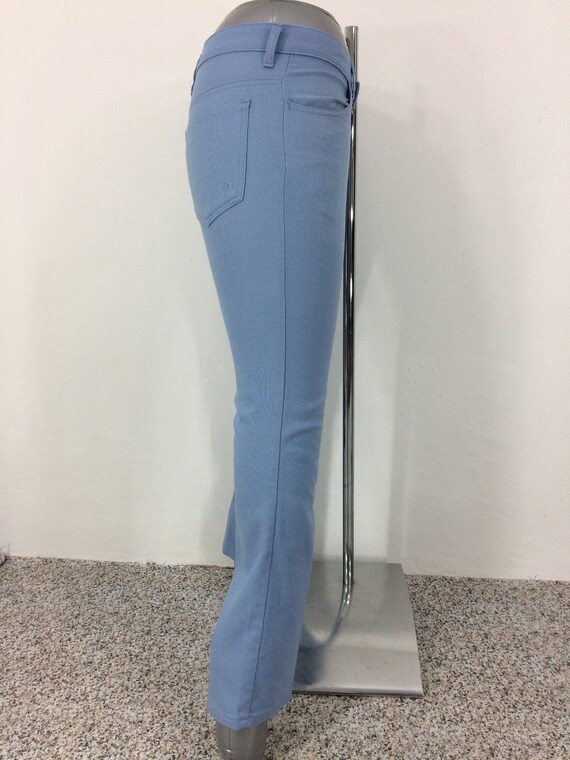 Size 28 Vintage 1980s Blue Levi Sta-Prest Pants s… - image 4