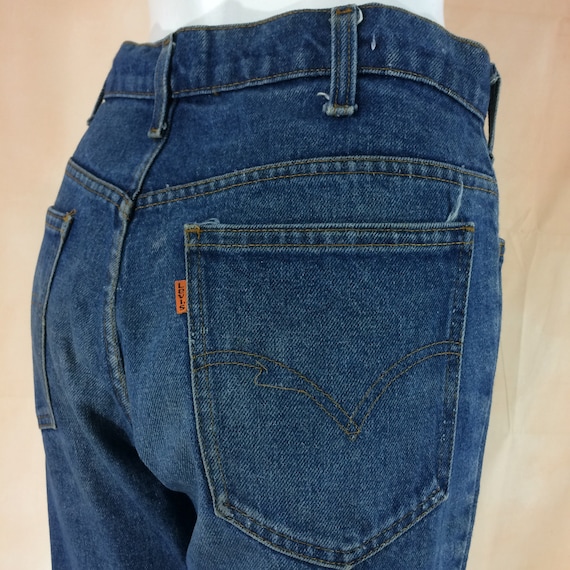 Size 33 Vintage 1980s Levi's 646 Women's Wide Leg… - image 1