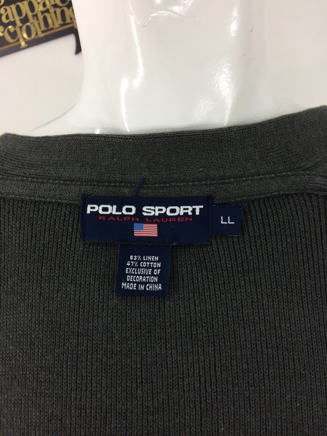 Ralph Lauren Polo Sport P Wing Cardigan Jacket Long Sleeve - Etsy