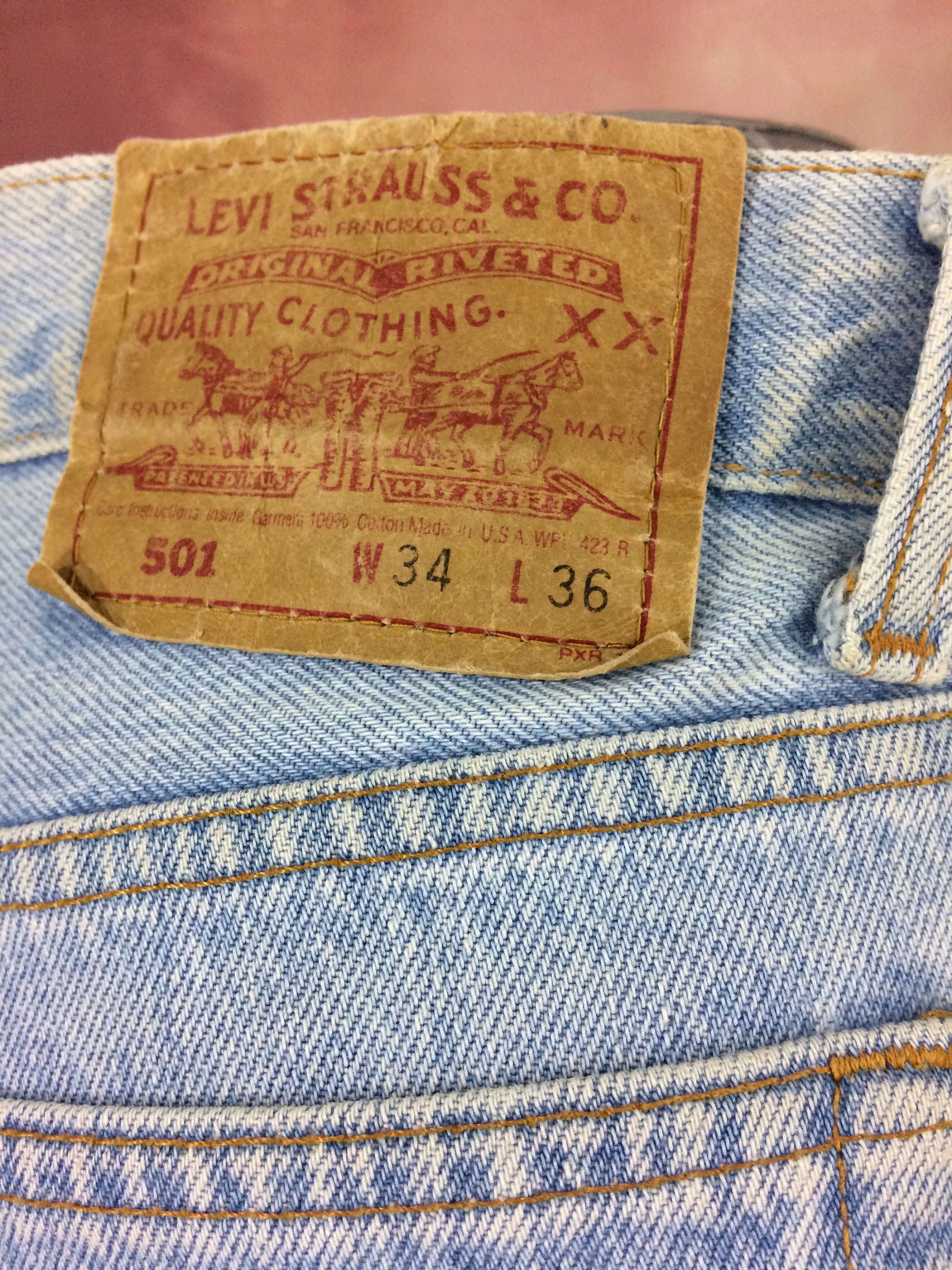 Sz 32 Vintage Levis 501 Women's Distressed Jeans W32 L31 - Etsy