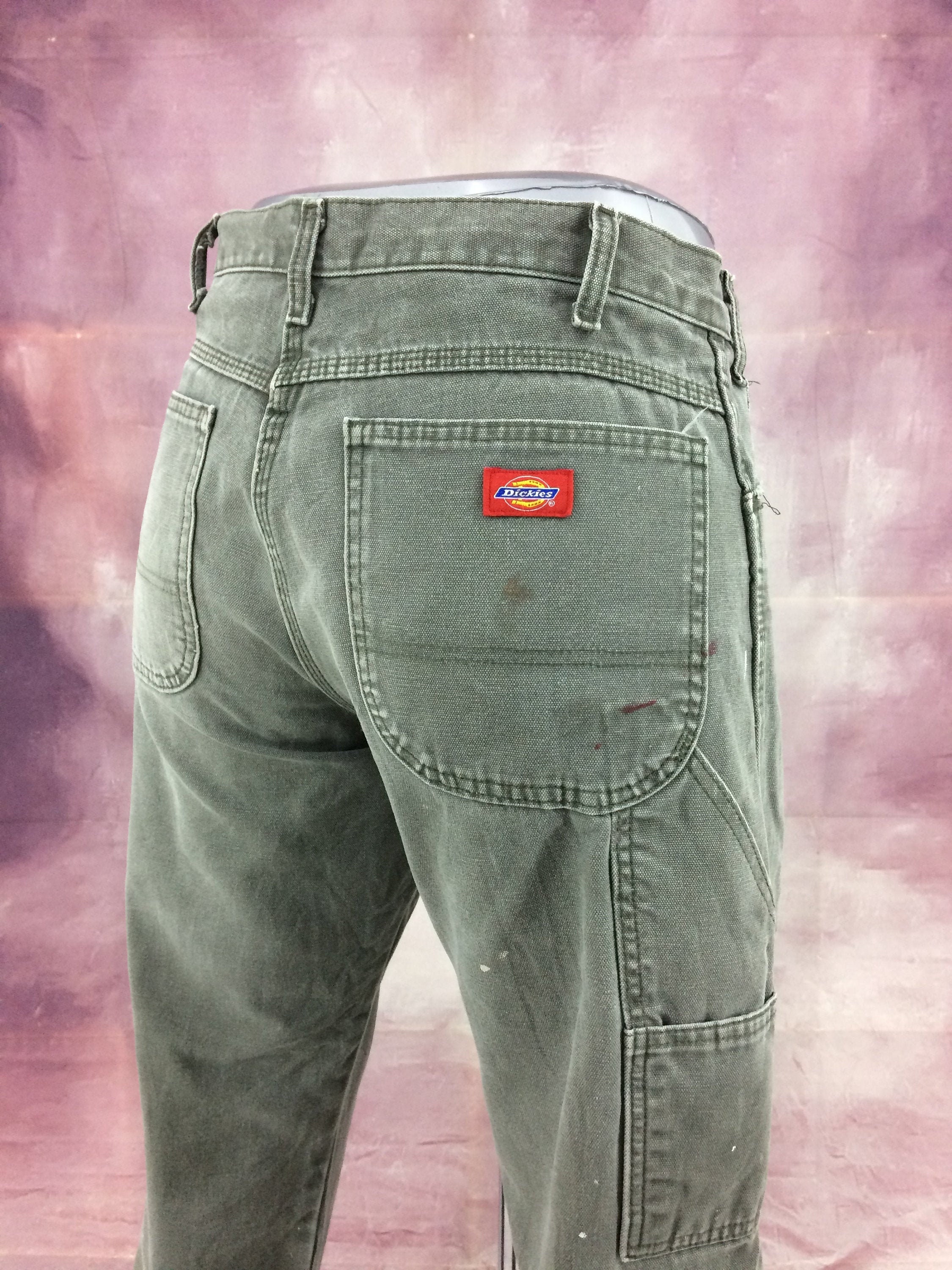 40x32 Dickies New Old Stock off White Cotton Pants Work
